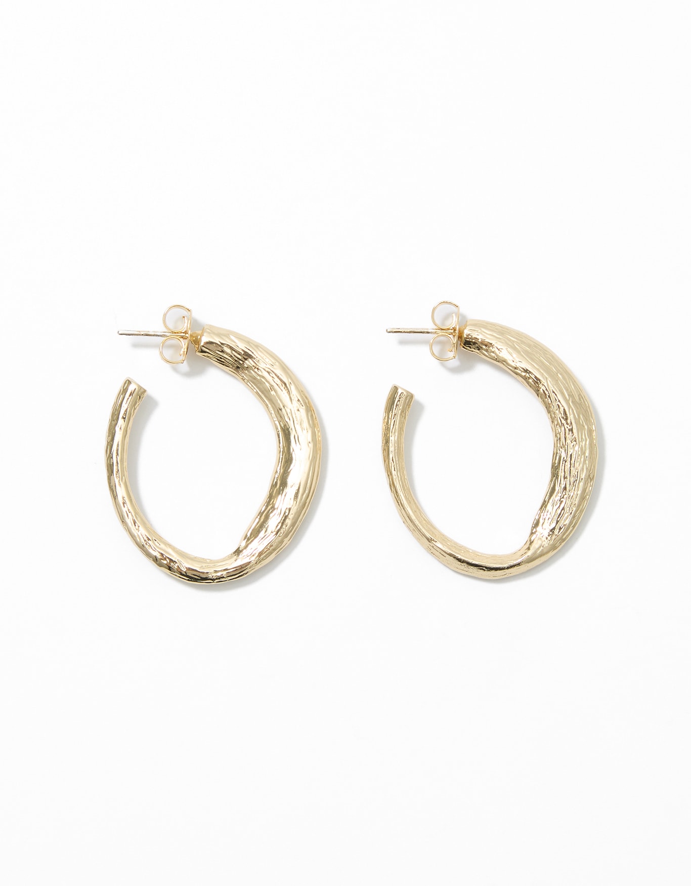 Argola Orgânica Texturizada