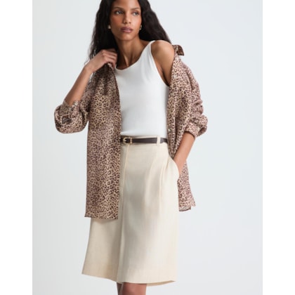 Bermuda Alfaiatada Pregas