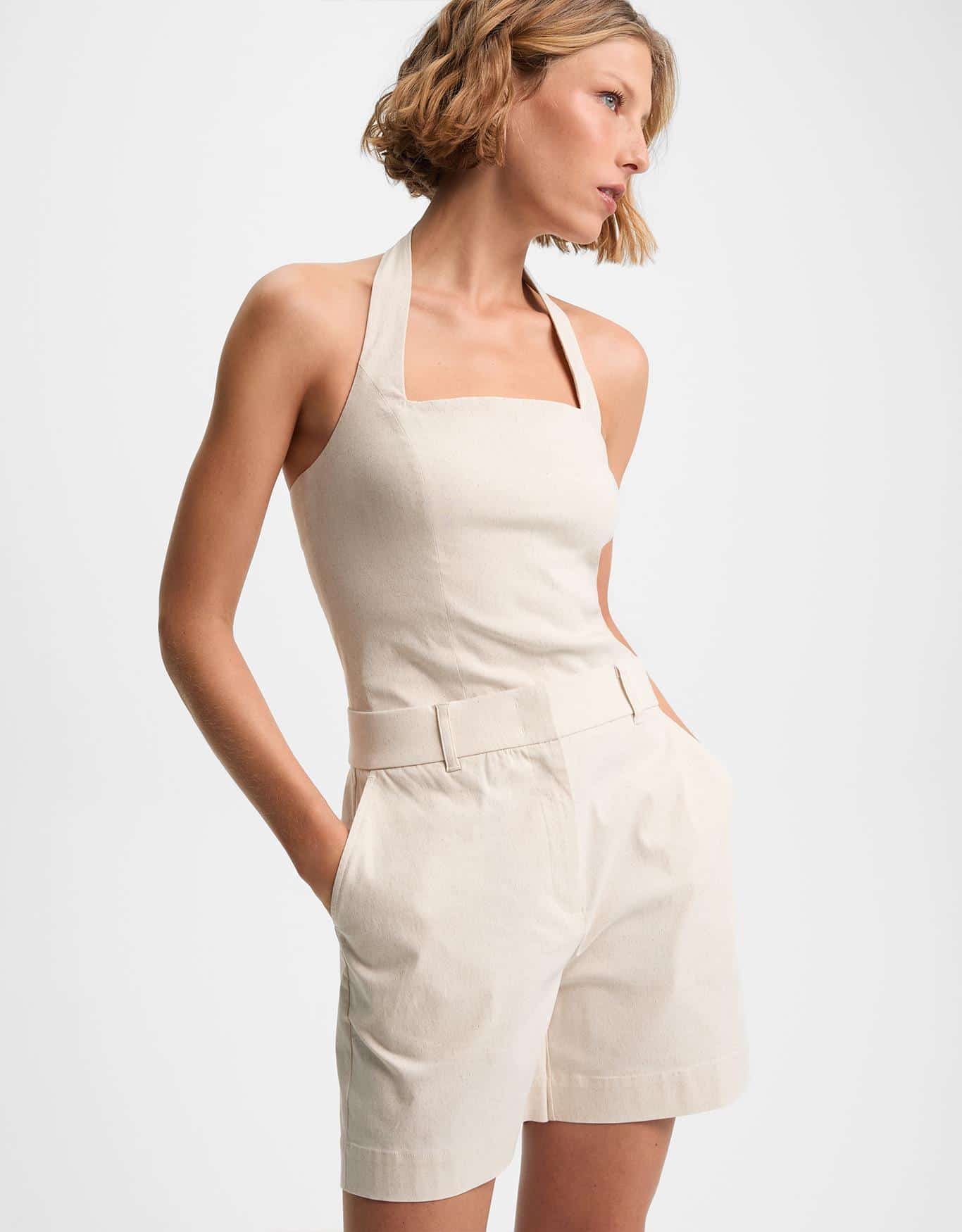 Bermuda Com Linho 360