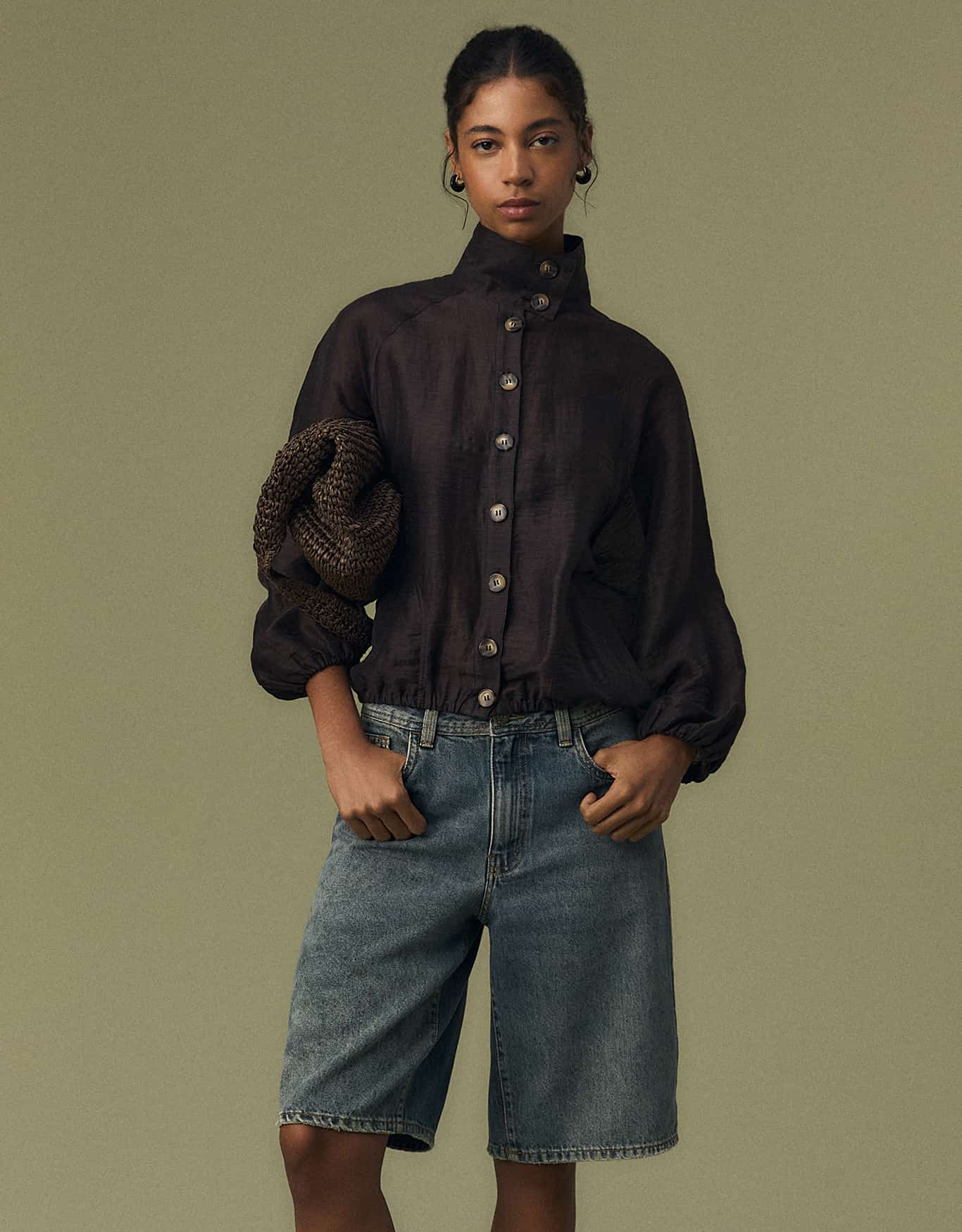 Bermuda Jeans Medio