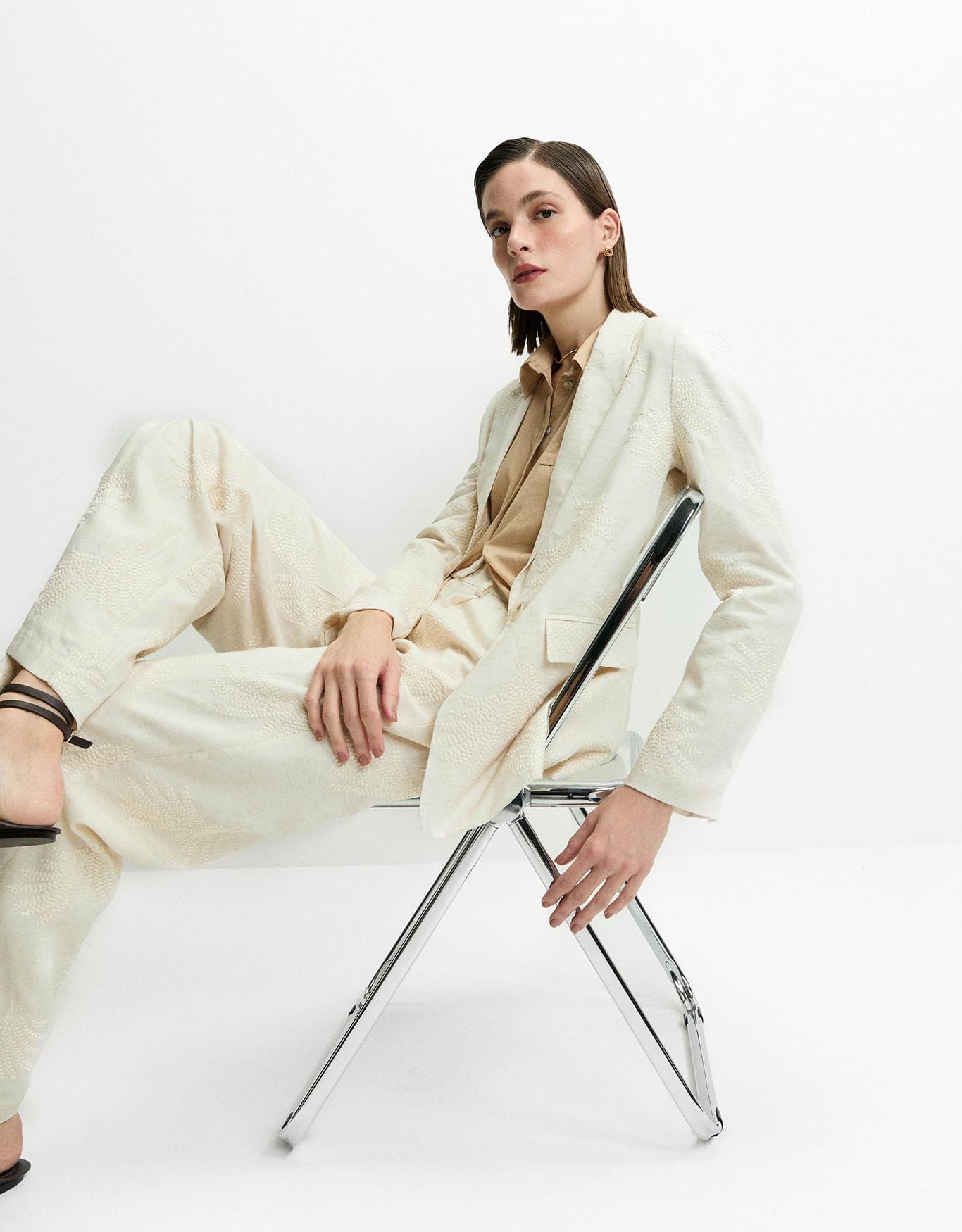 Blazer Alfaiatado Bordado