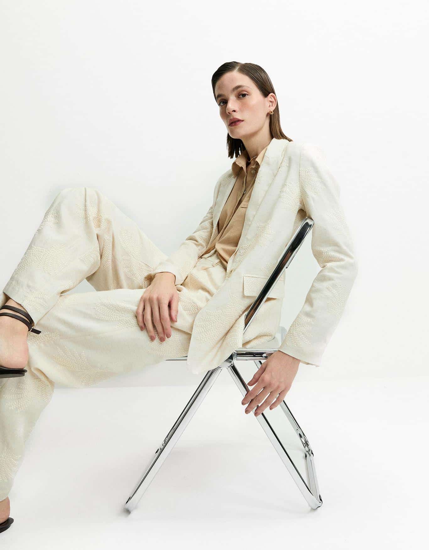 Blazer Alfaiatado Bordado