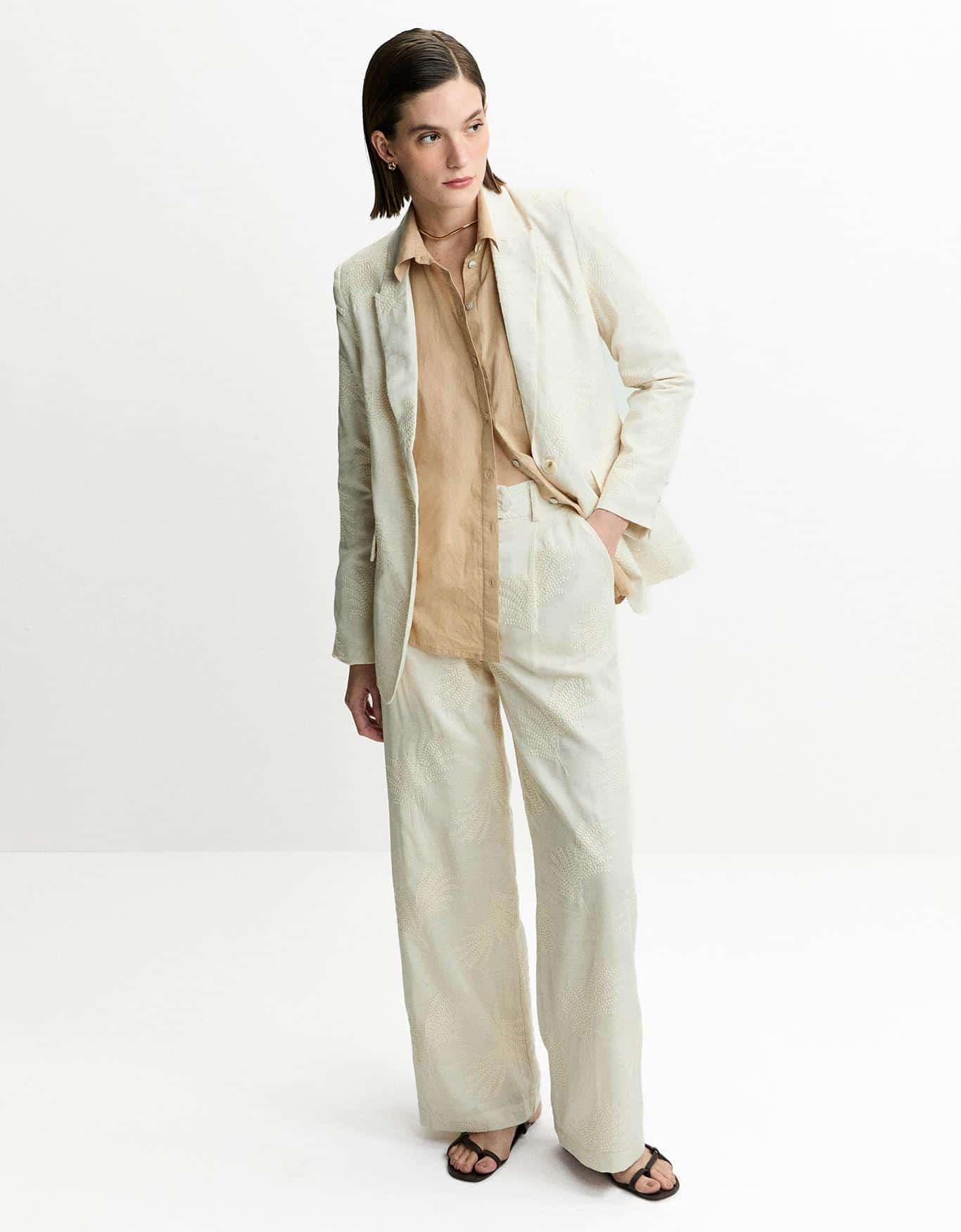 Blazer Alfaiatado Bordado