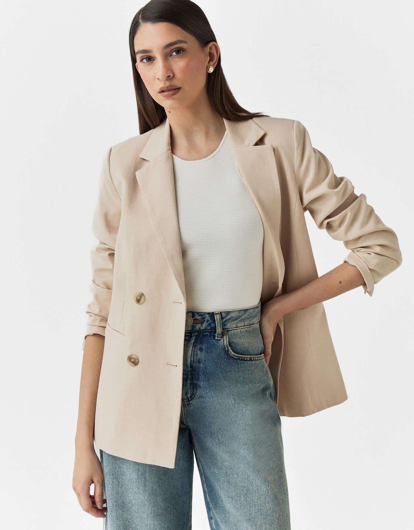Blazer Alfaiatado Botões