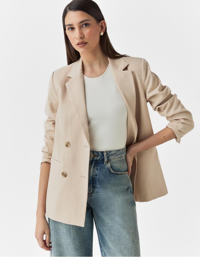 Shoulder — Blazer Alfaiatado Botões