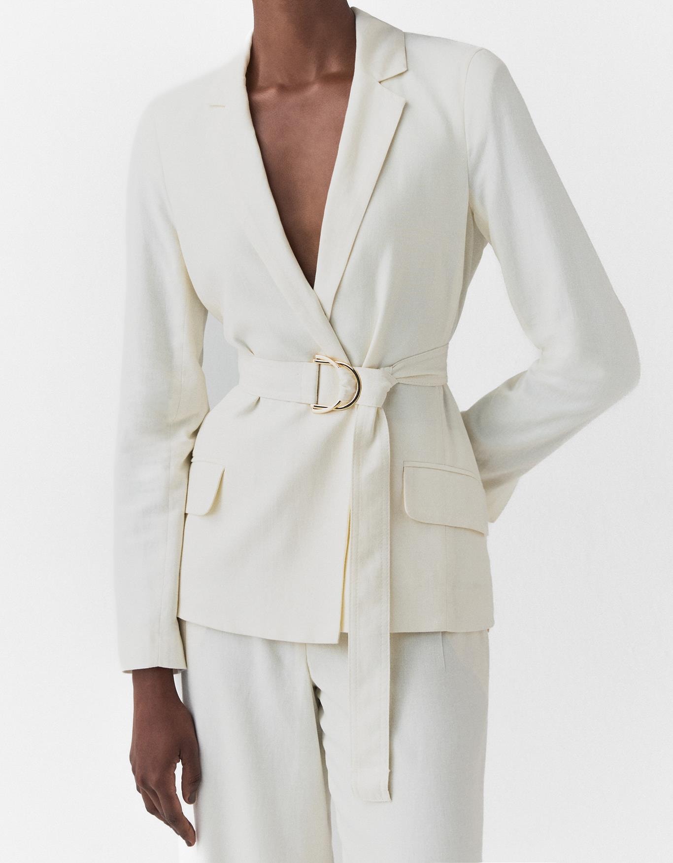 Blazer Alfaiatado com Cinto