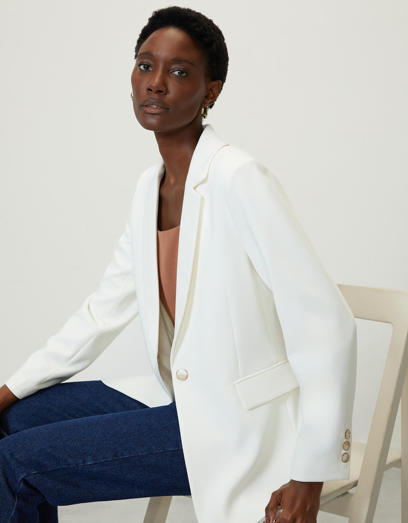 Blazer Brasília Alfaiatado Off White