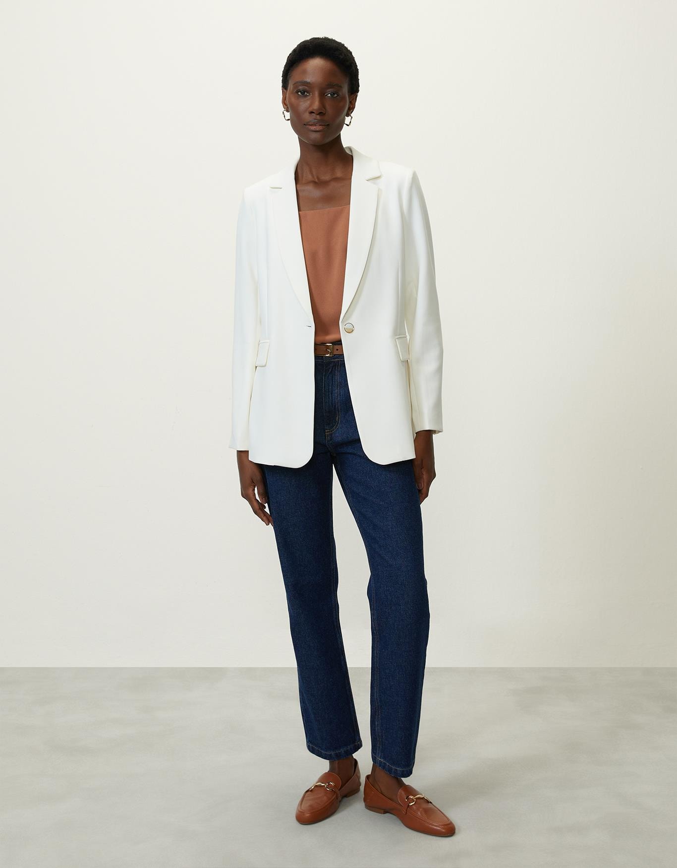 Blazer Brasília Alfaiatado Off White