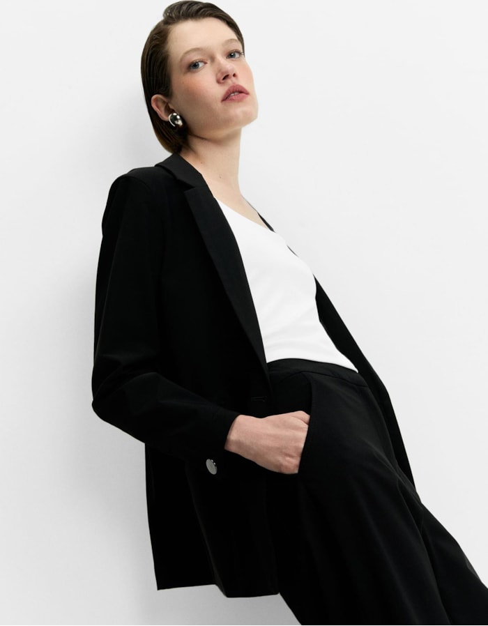 Shoulder — Blazer Leve 360 Amarração na Cintura