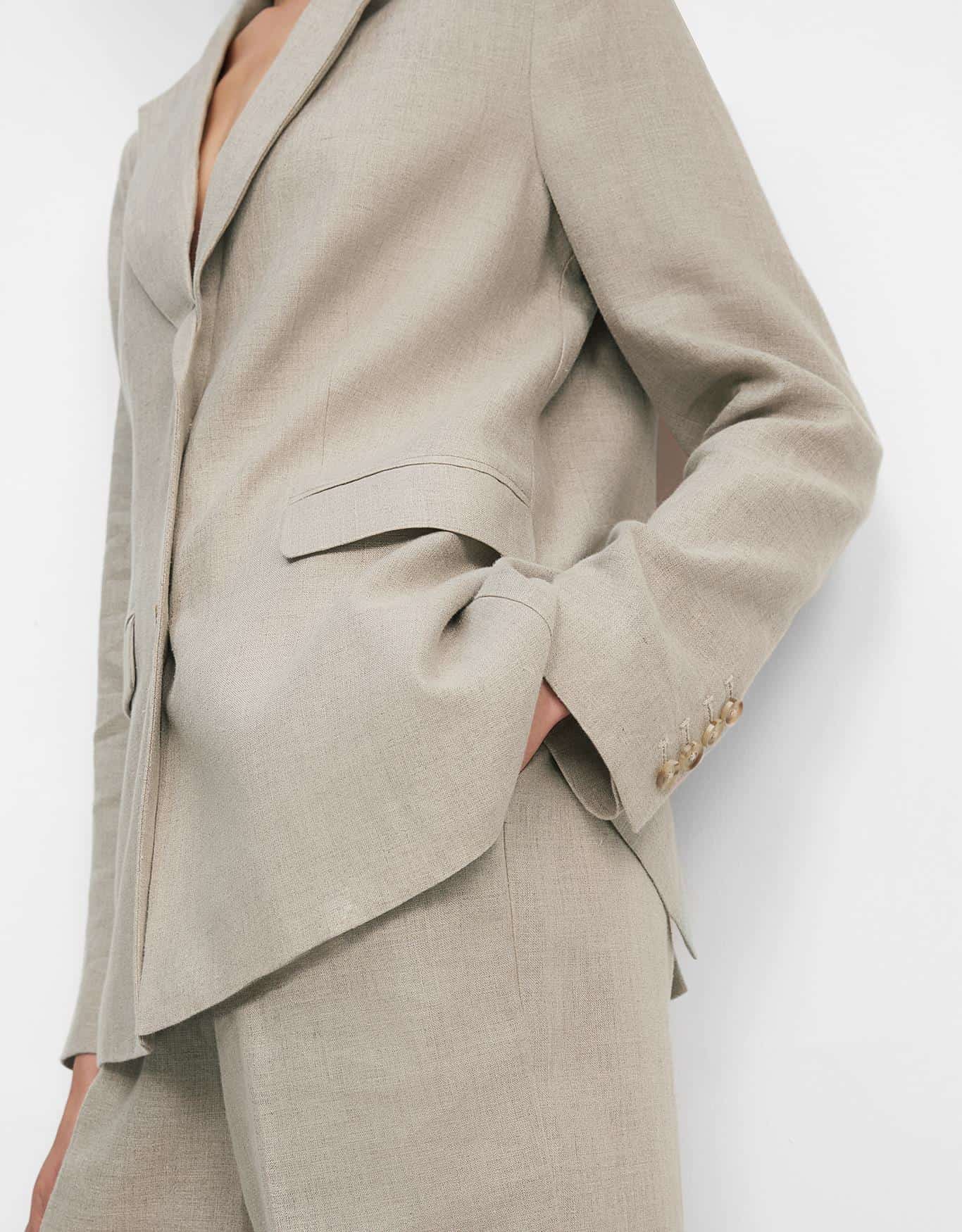 Blazer Linho Natural