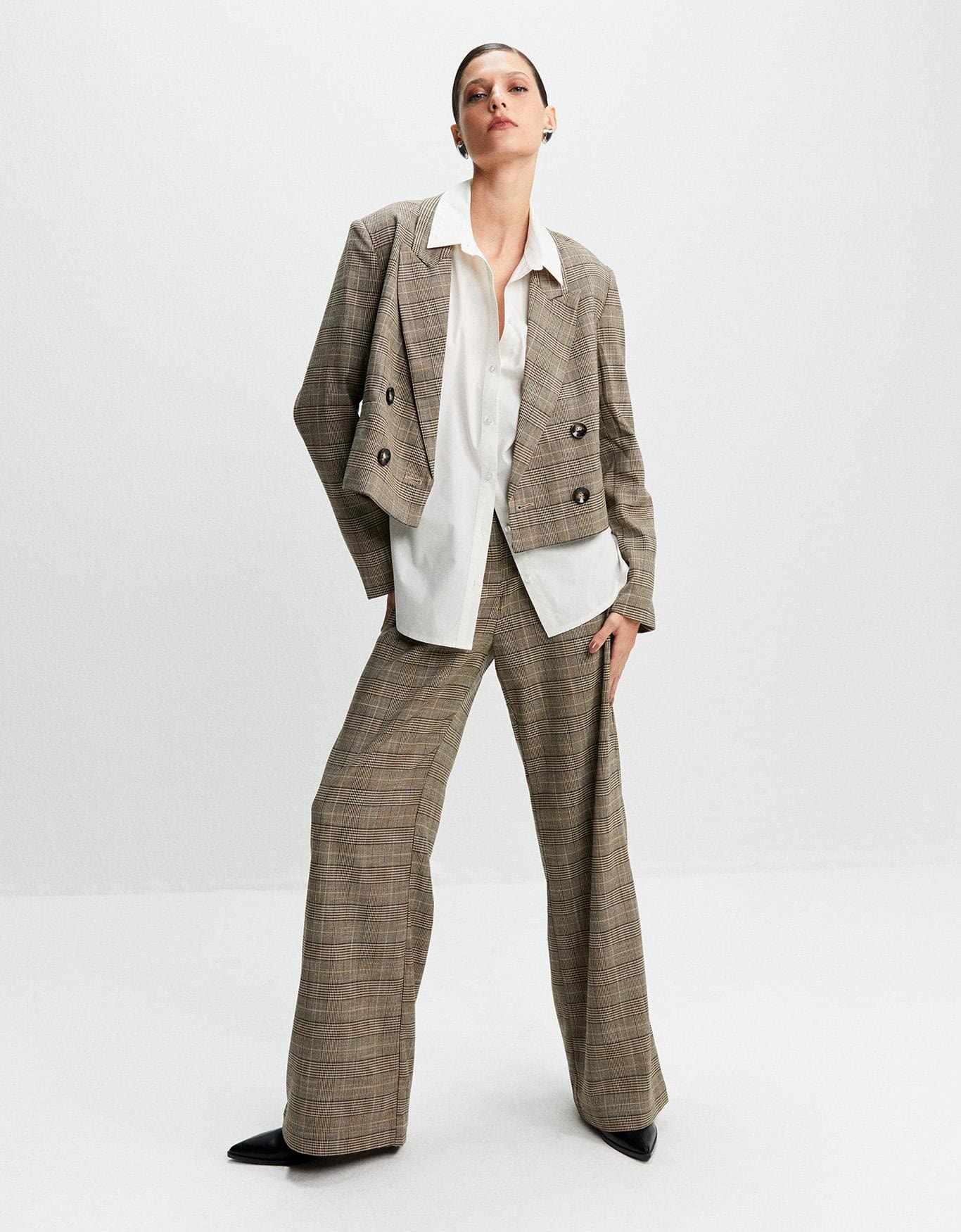 Blazer Xadrez Alfaiataria