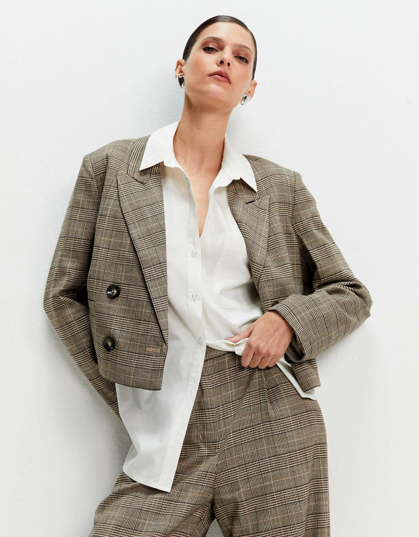 Blazer Xadrez Alfaiataria
