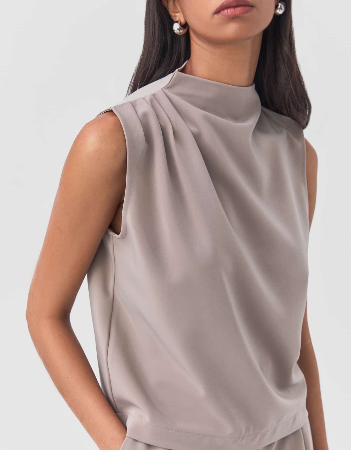 Blusa 360 Alfaiataria Leve 360 Cinza