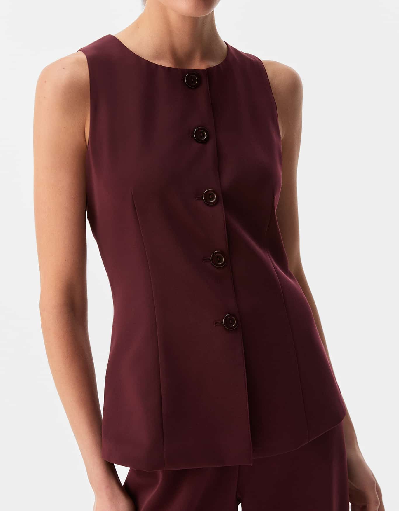 Blusa 360 Botões Alfaiataria Leve