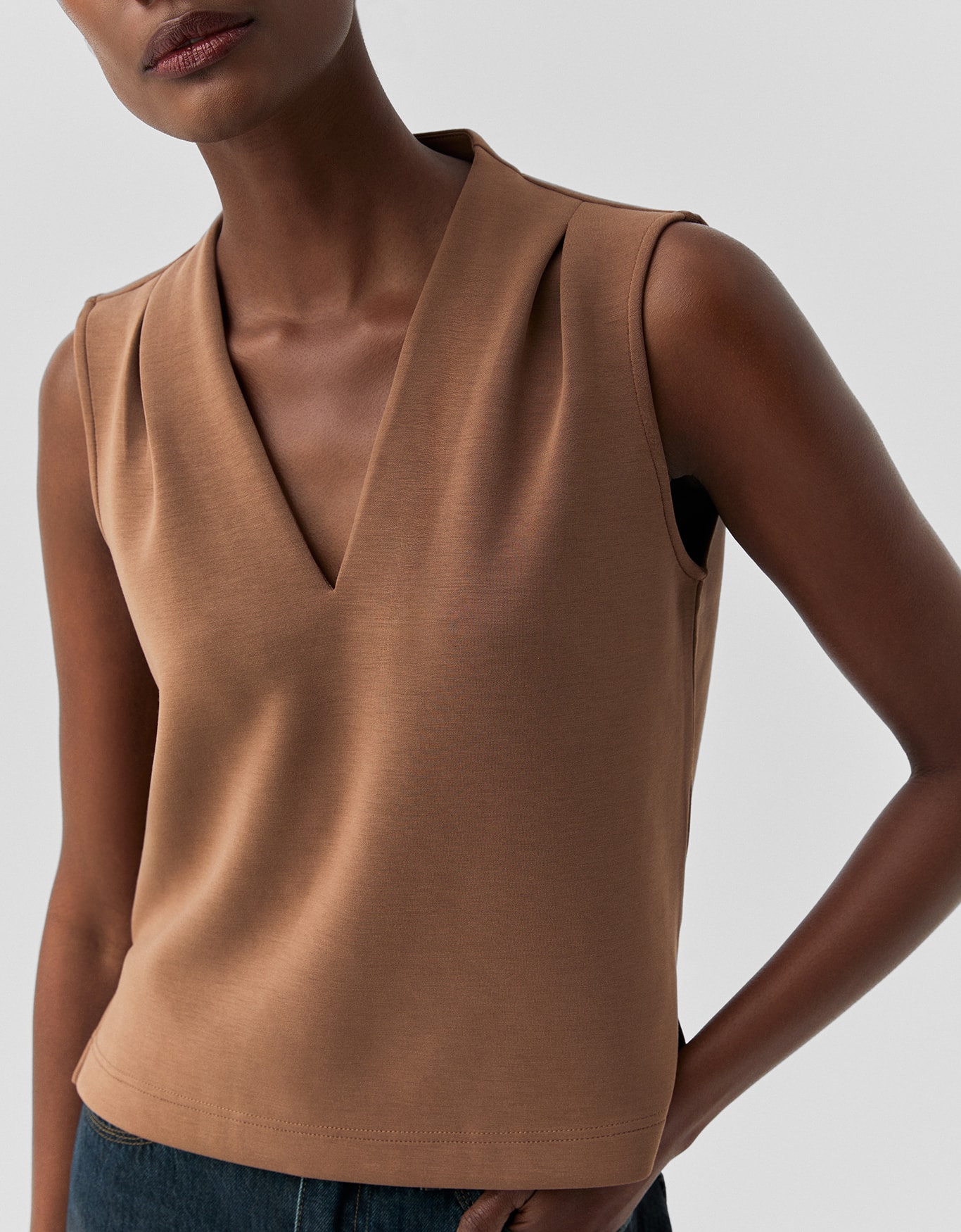 Blusa 360 Soft Touch Decote V