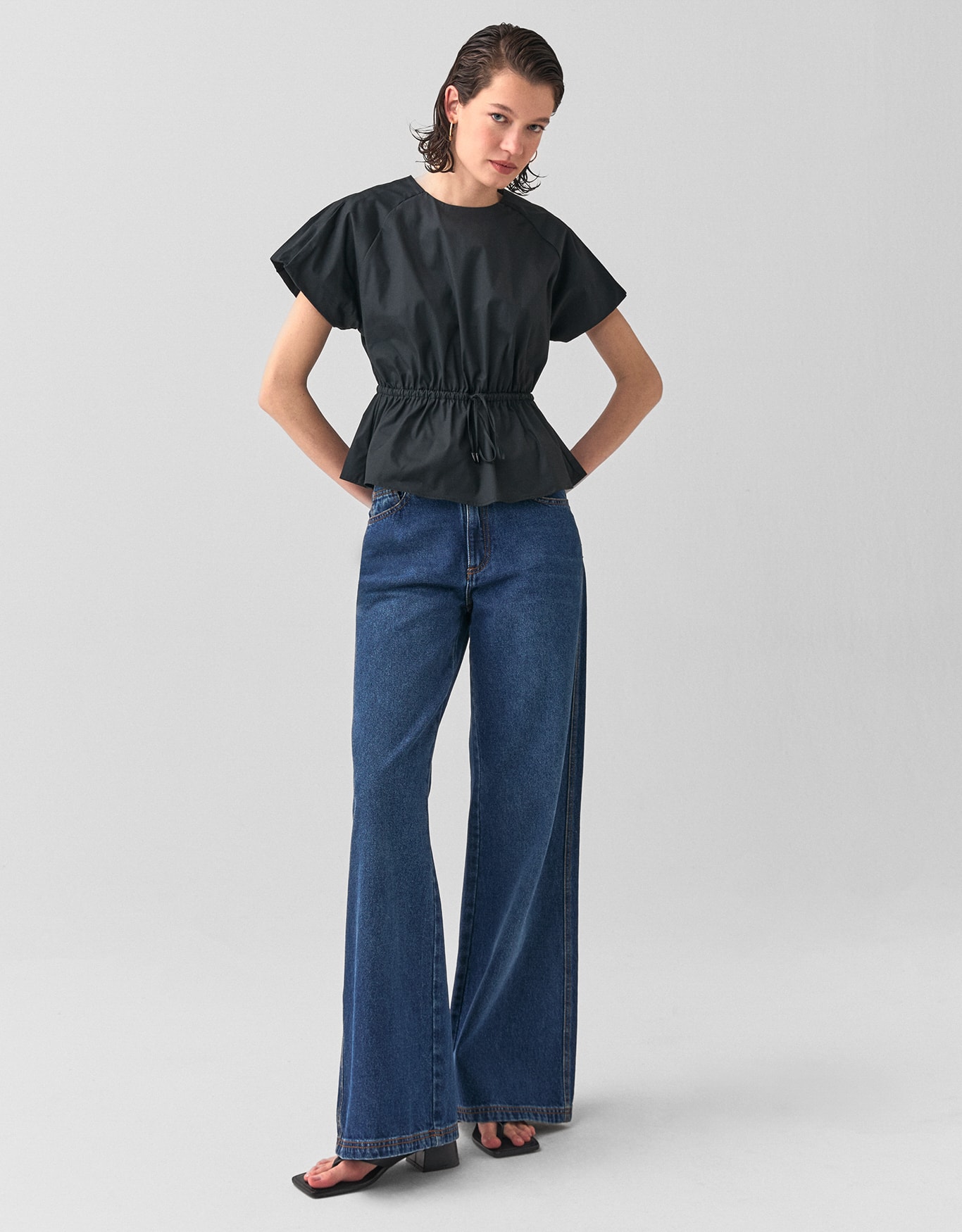 Blusa Acinturada Amarração