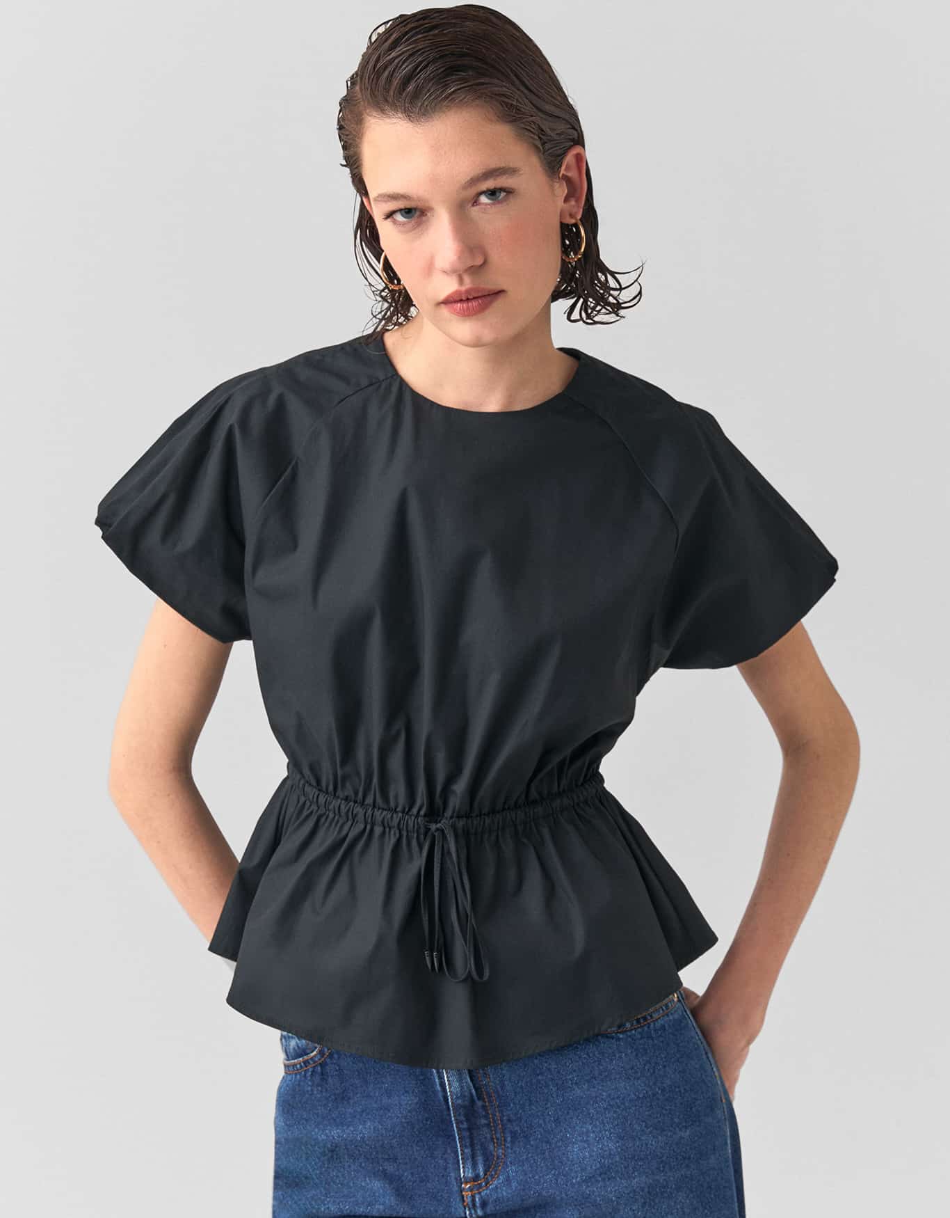Blusa Acinturada Amarração