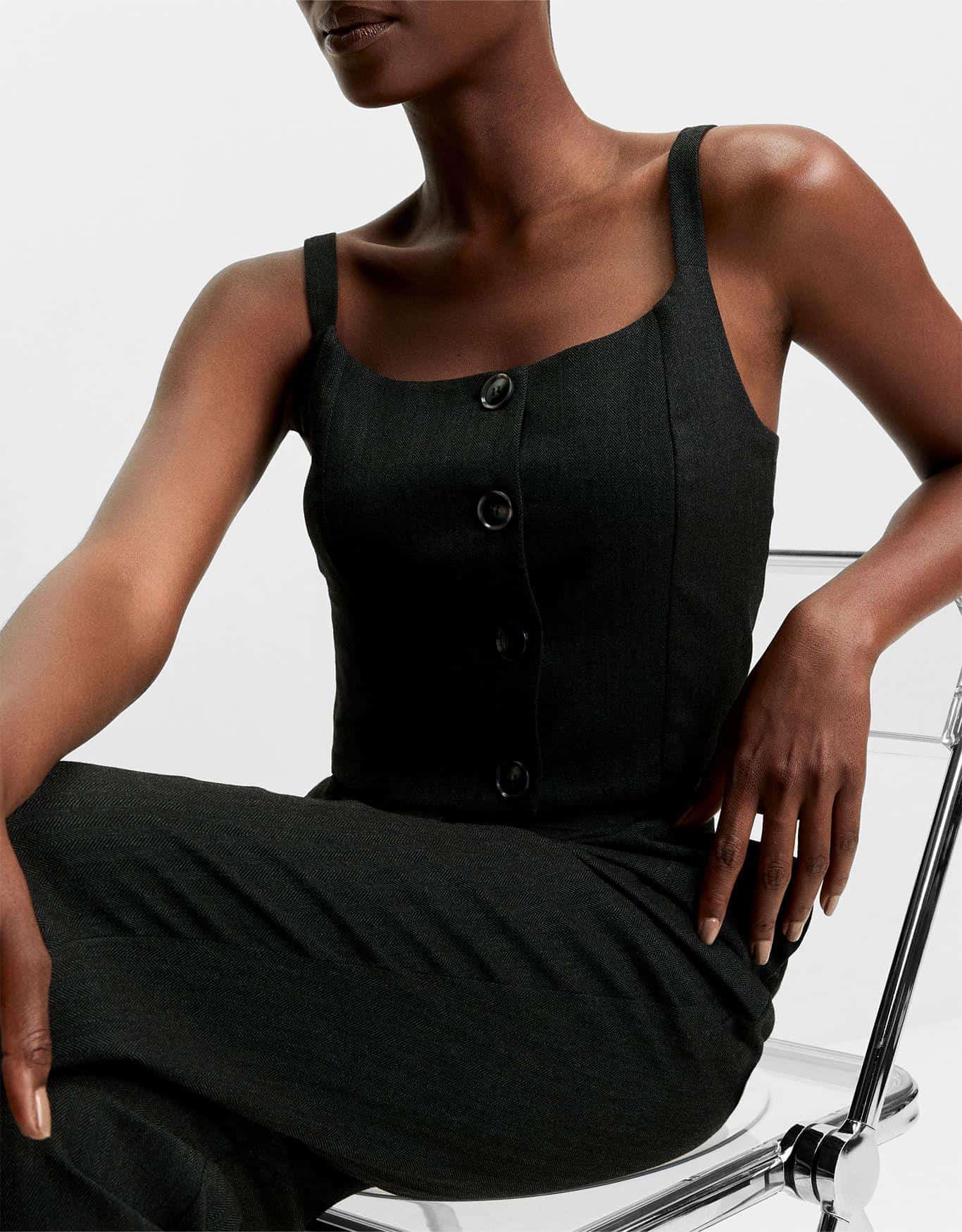 Blusa Alça Botões