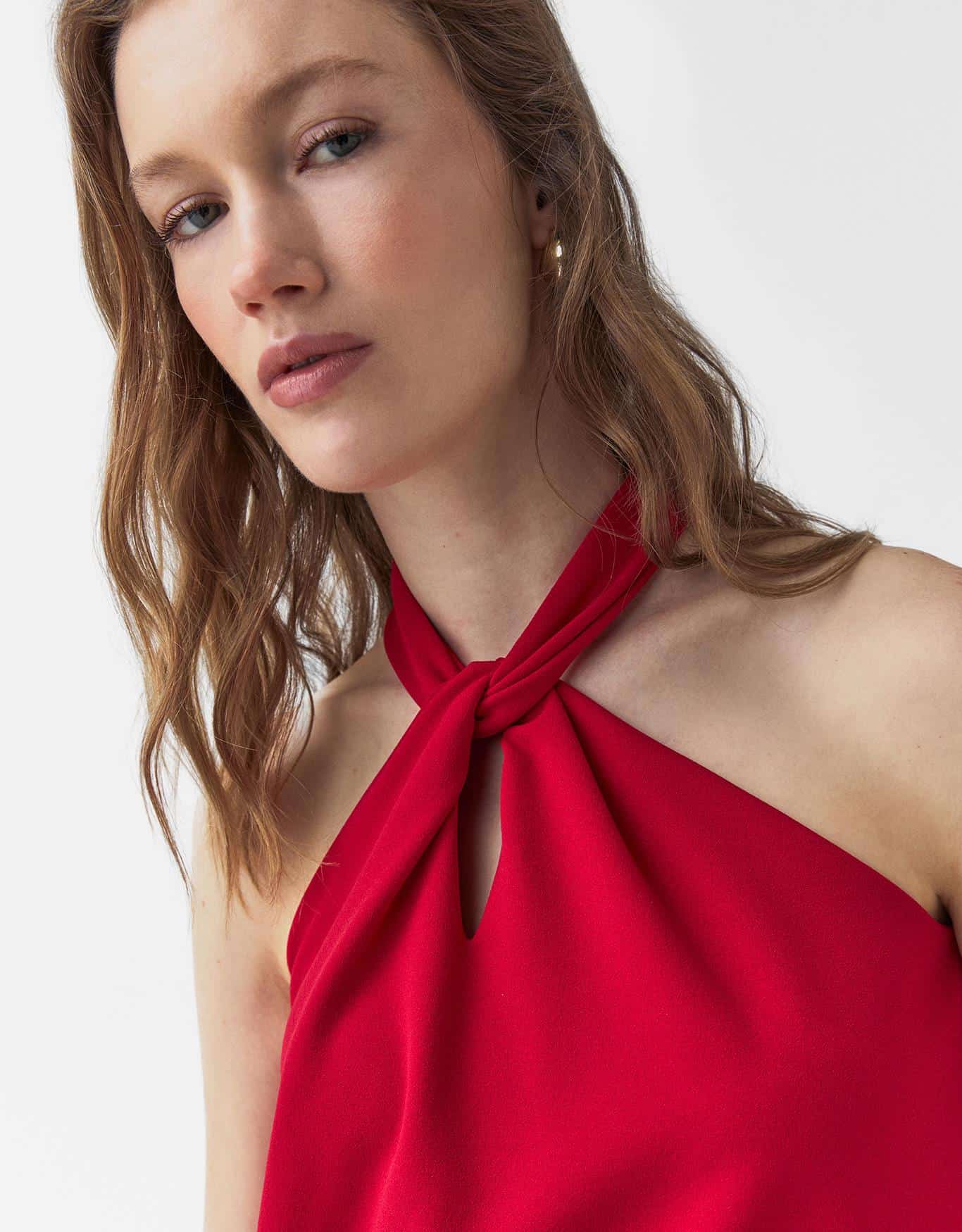 Blusa Amarração Crepe 360