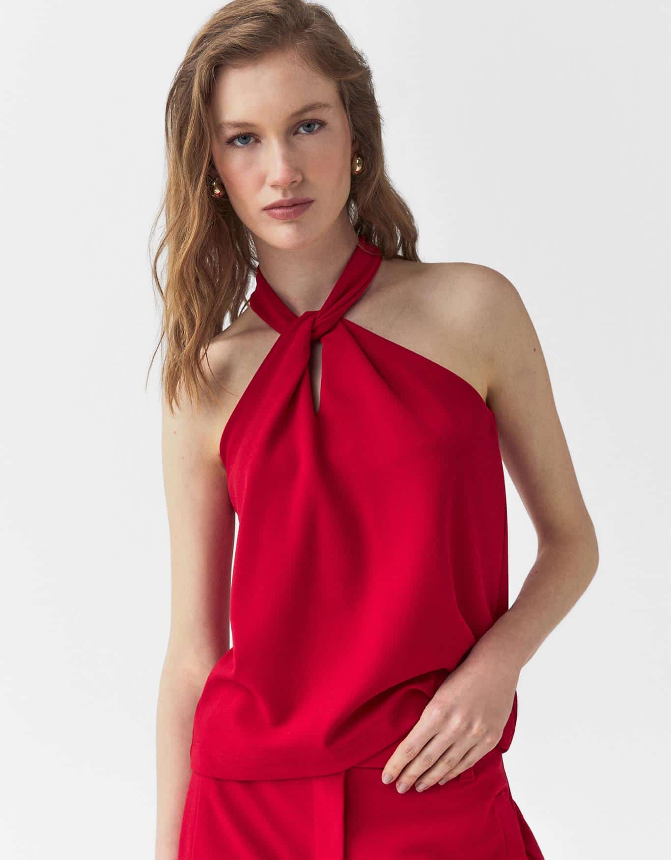 Blusa Amarração Crepe 360