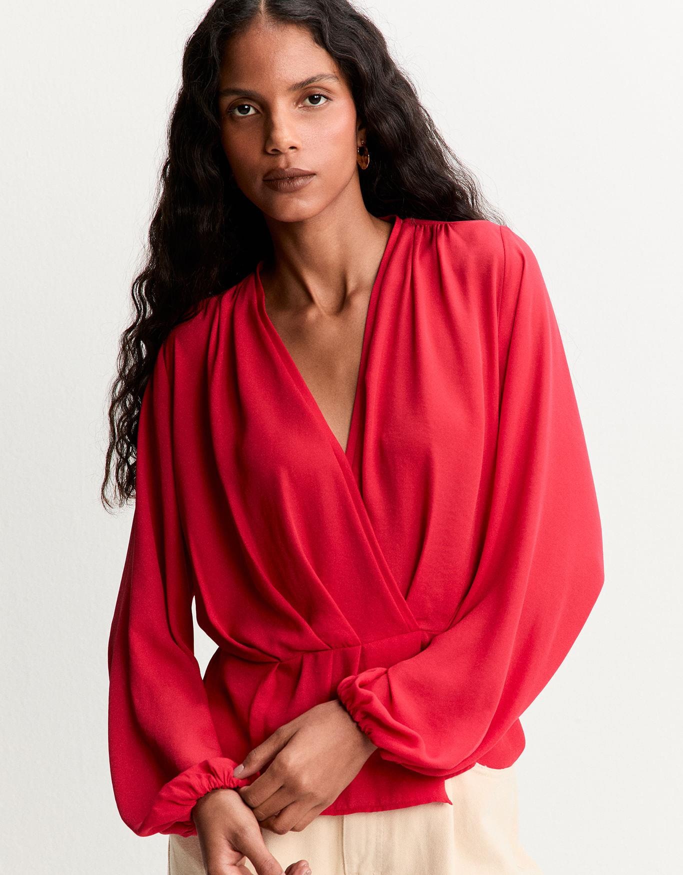 Blusa Ampla Franzido