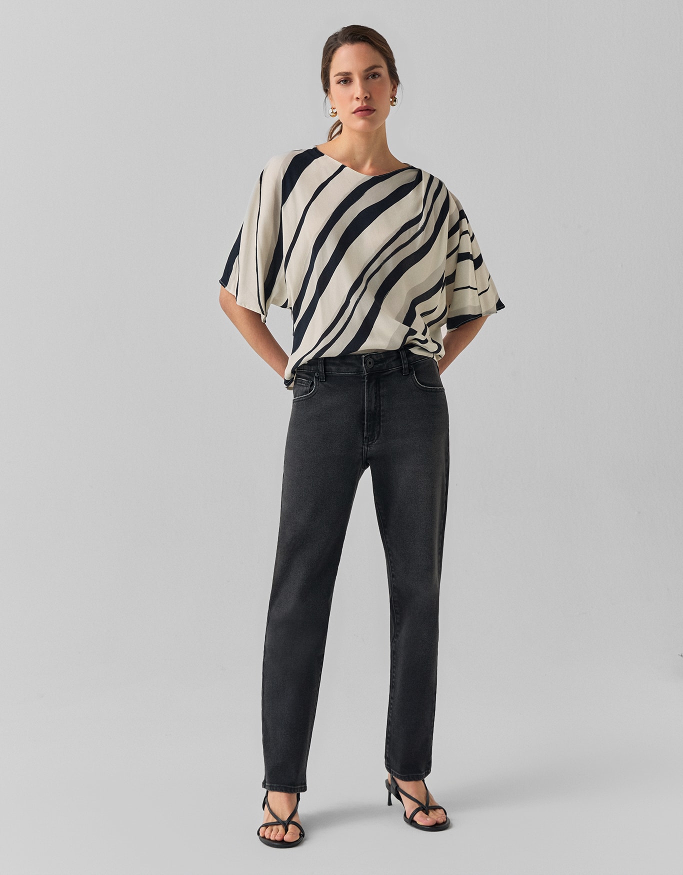 Blusa Ampla Listra Pb