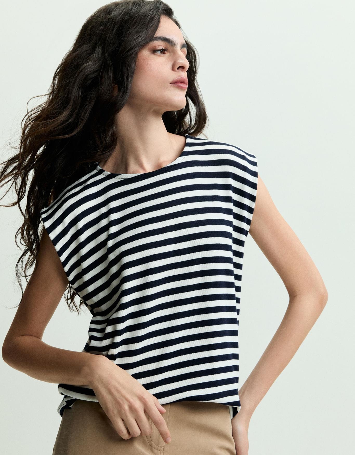 Blusa Ampla Listrada