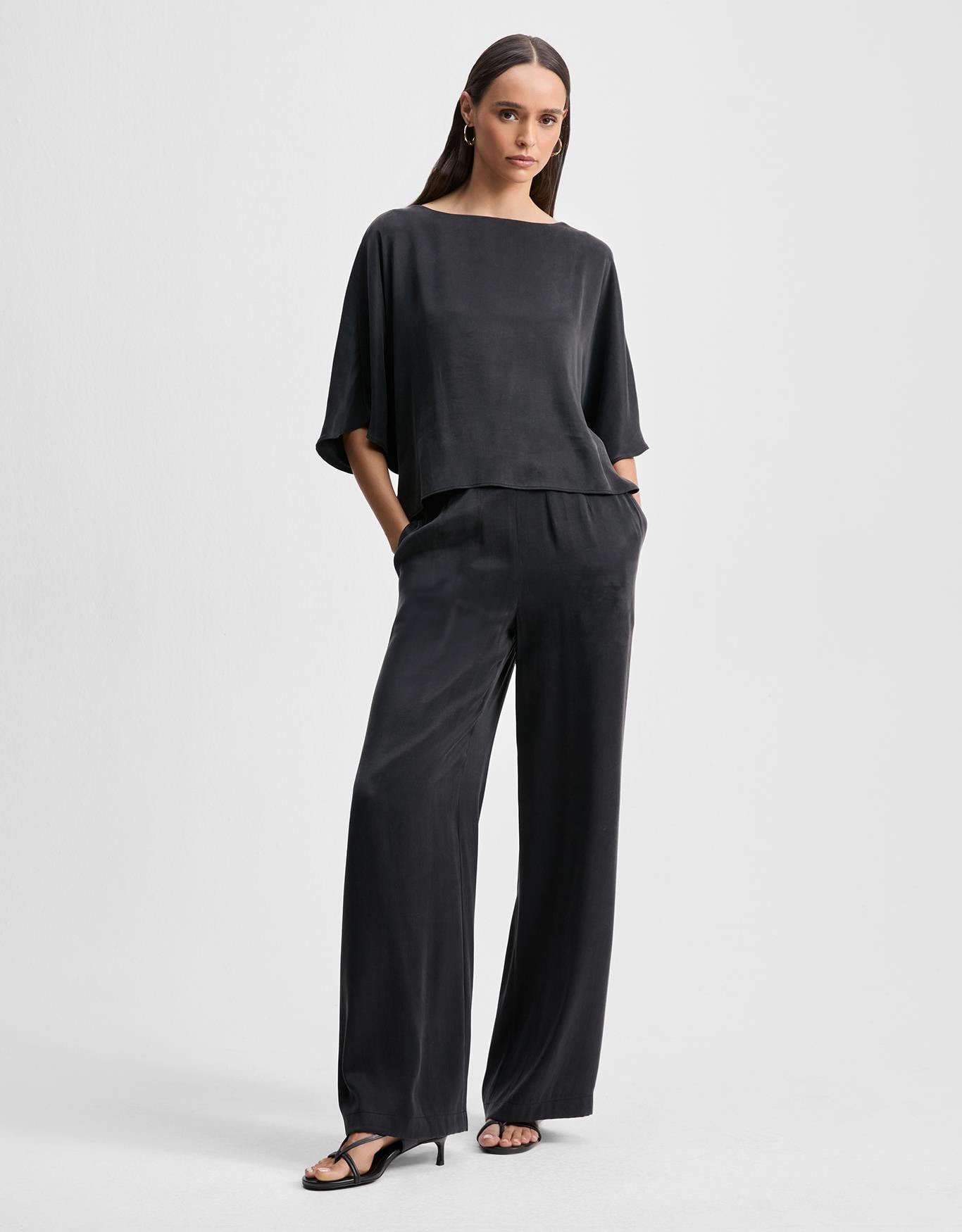 Blusa Ampla Manga Curta