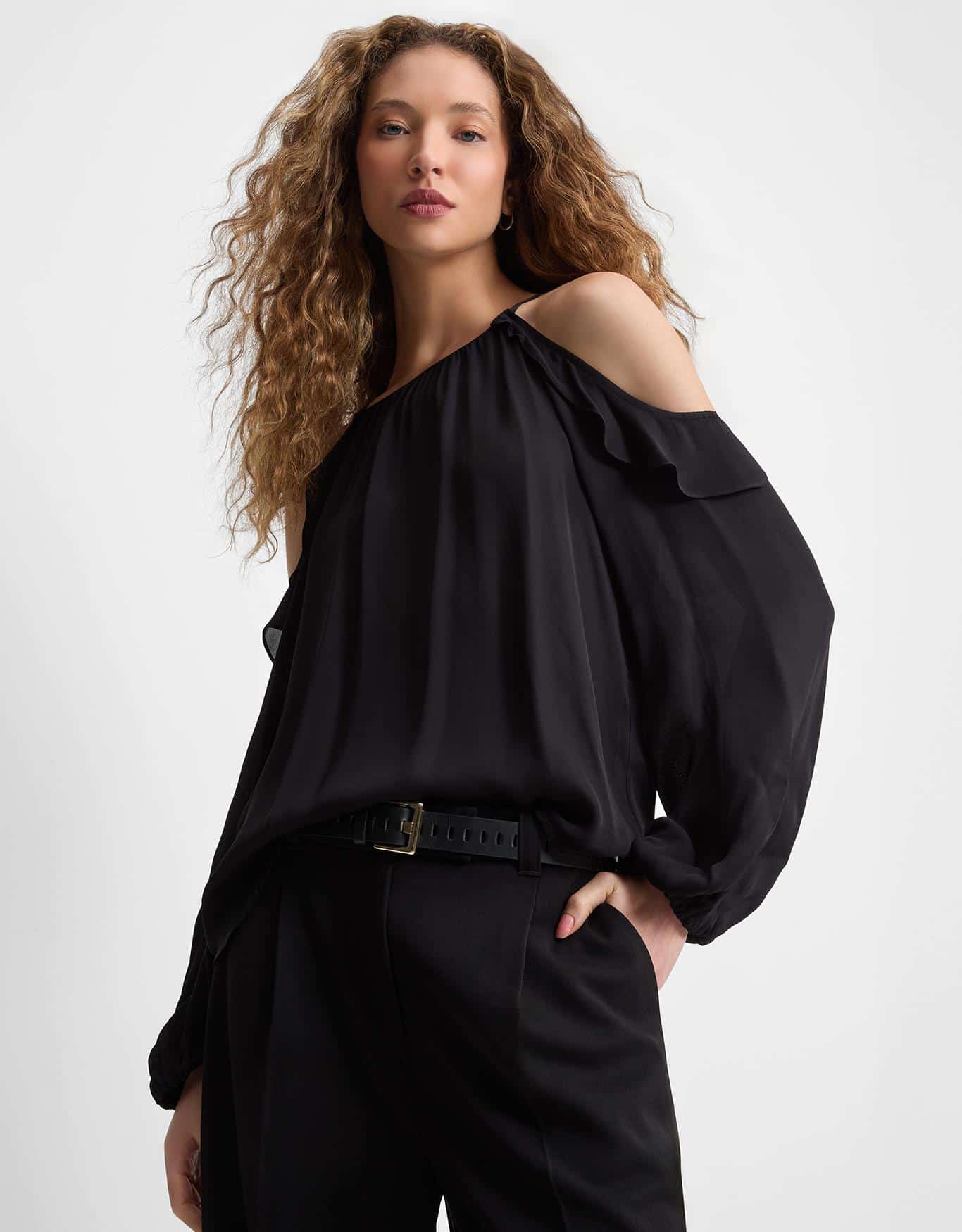 Blusa Ampla Manga Longa