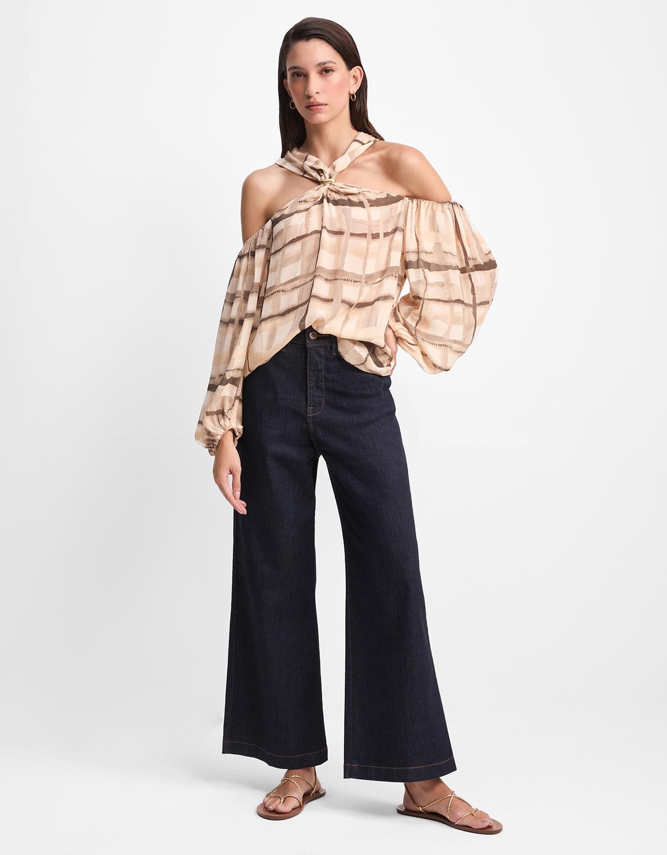 Blusa Aquarela Grafica