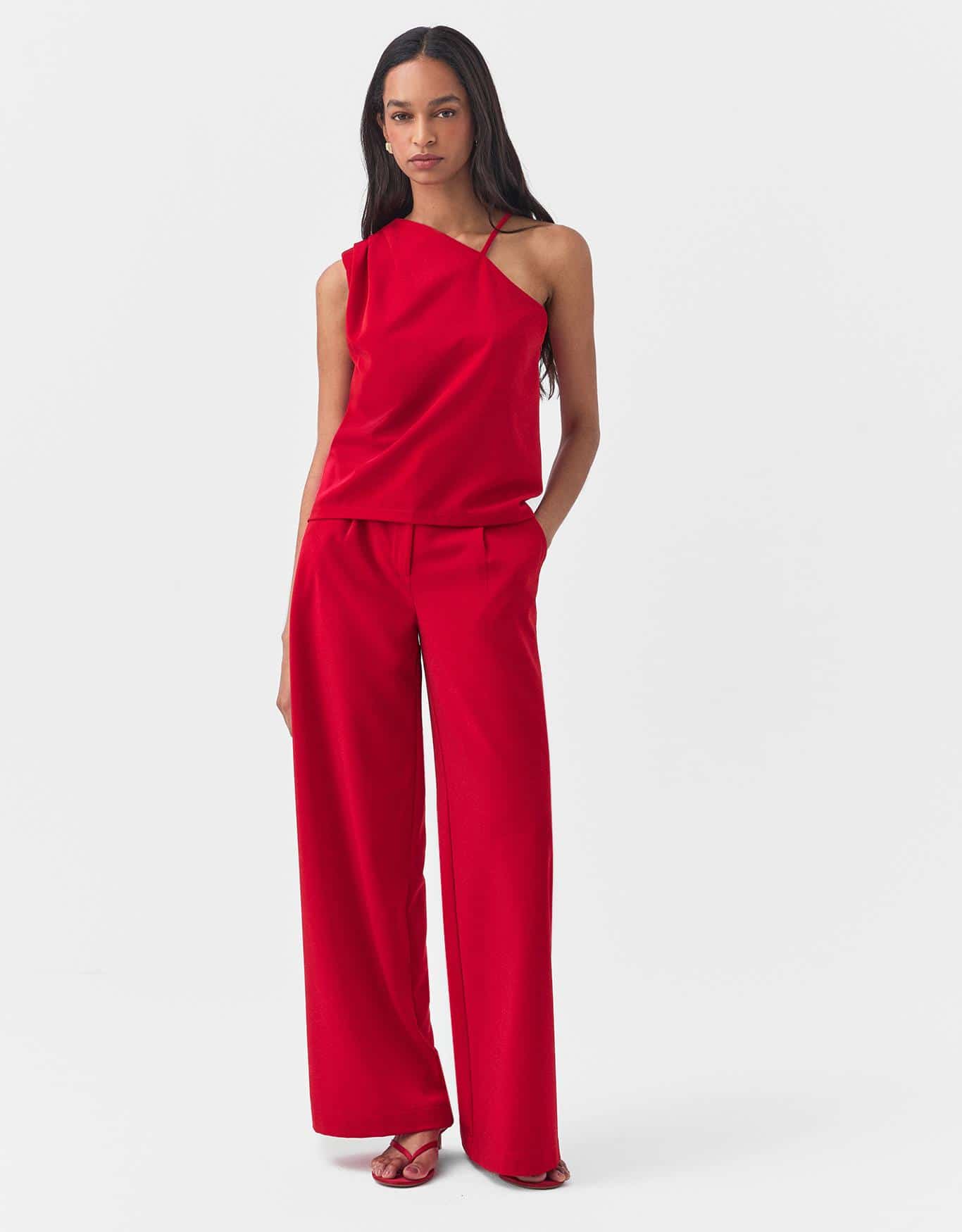 Blusa Assimétrica Alfaiataria Leve 360