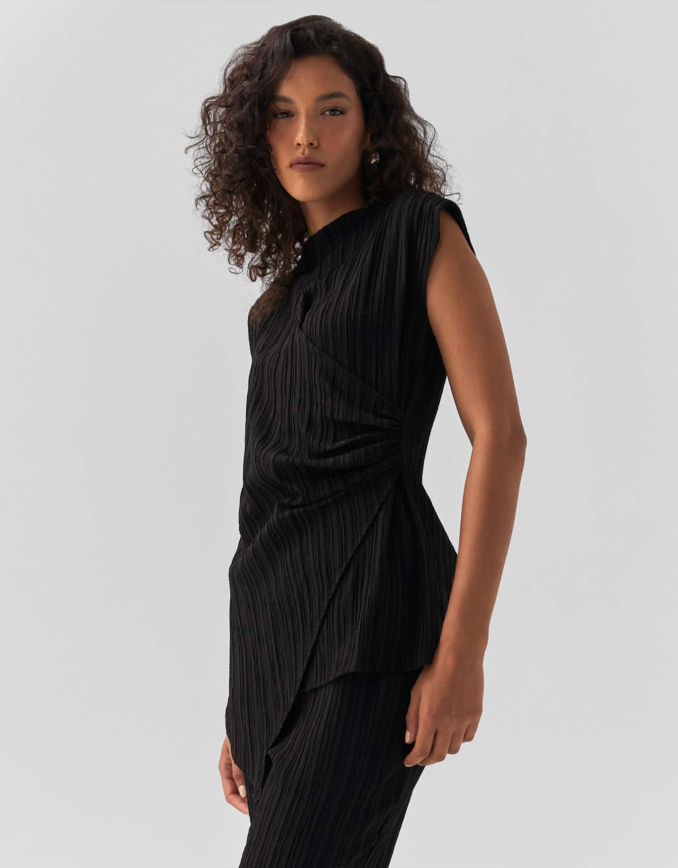 Blusa Assimétrica Amarração