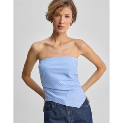 Blusa Assimétrica Listrada