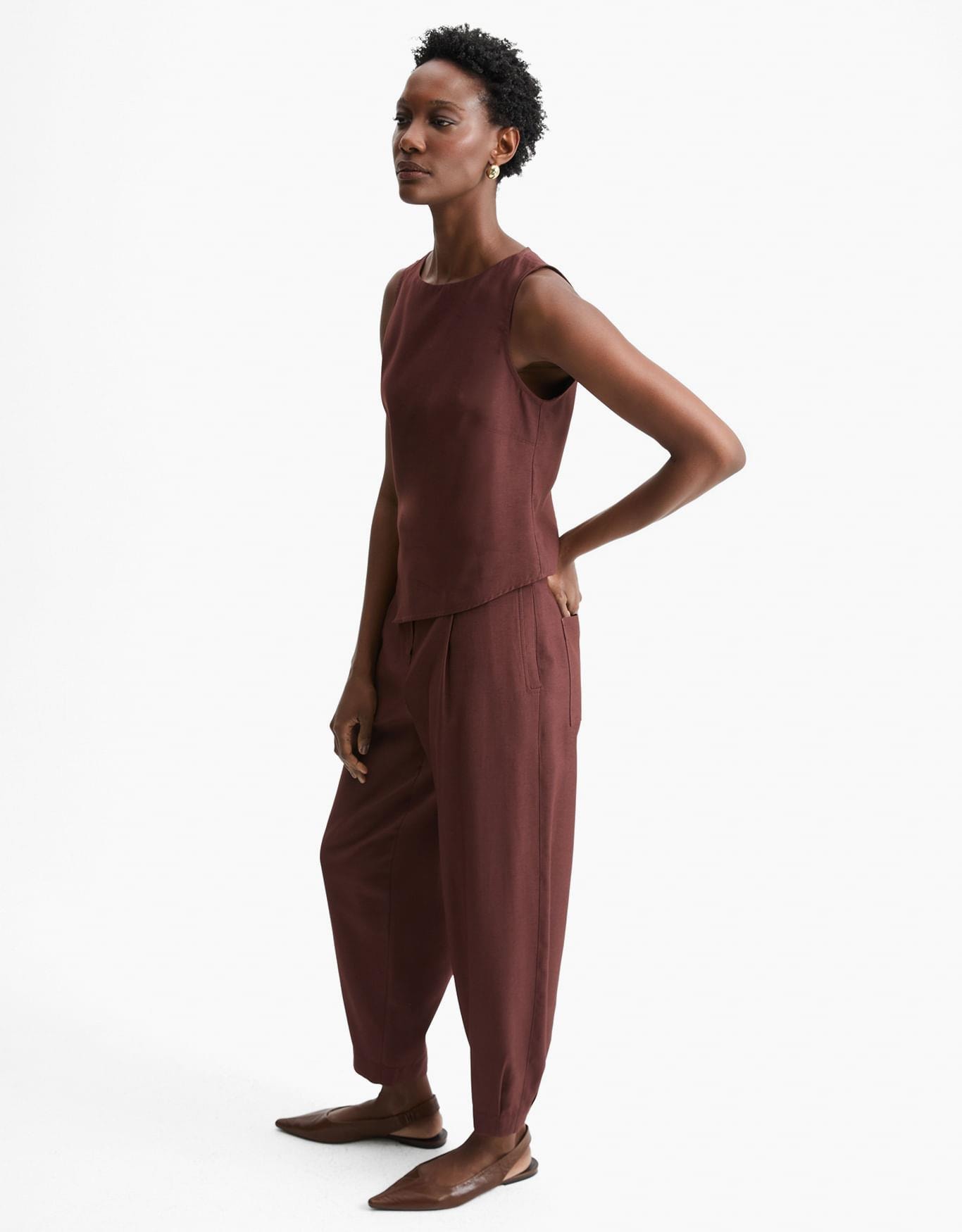 Blusa Assimétrica Zíper