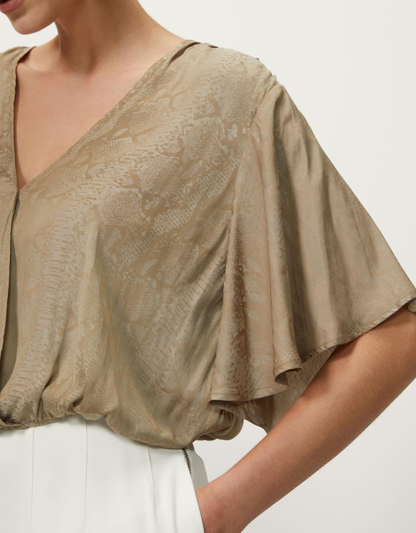 Blusa Cobra Acetinada