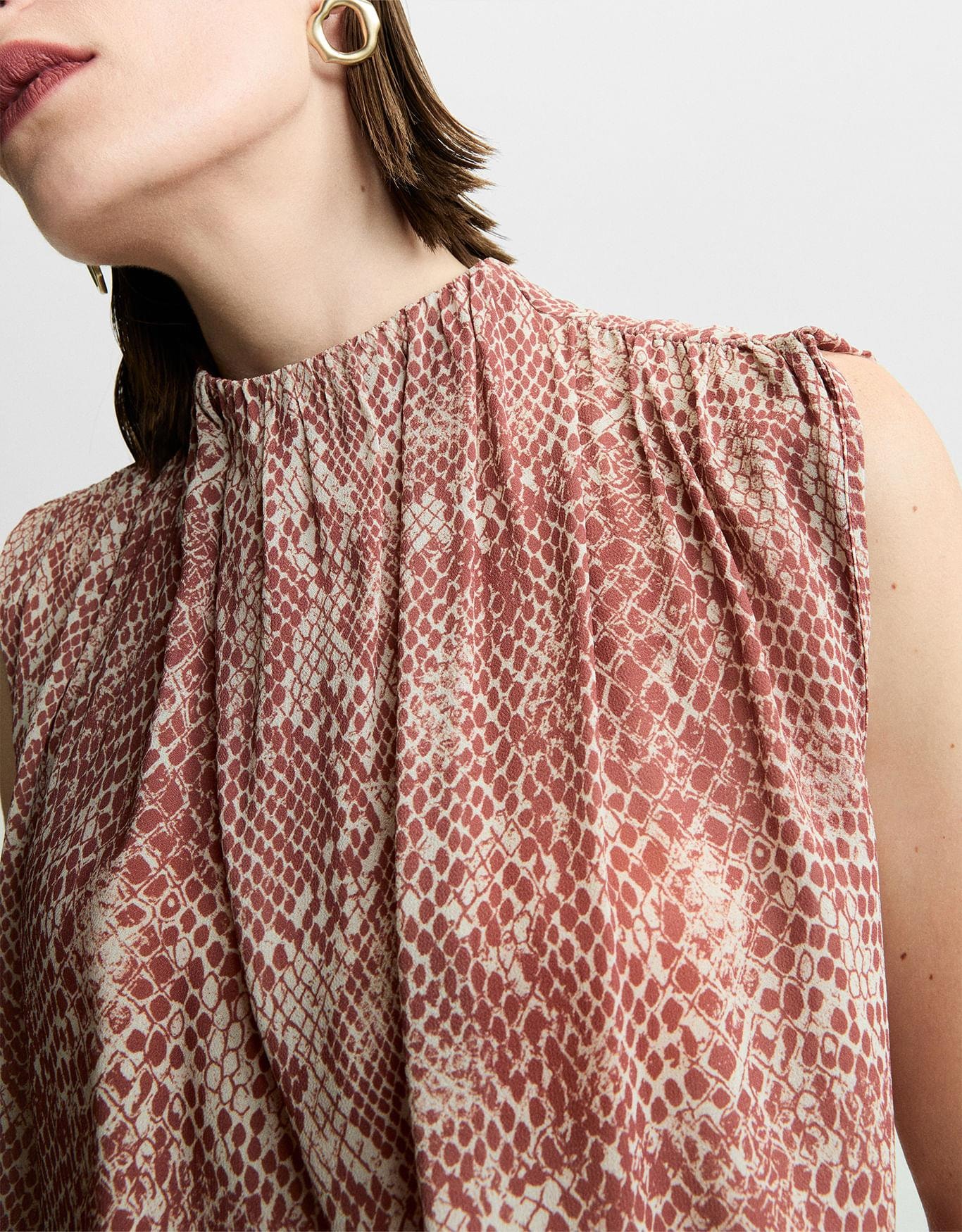 Blusa Cobra Ferrugem