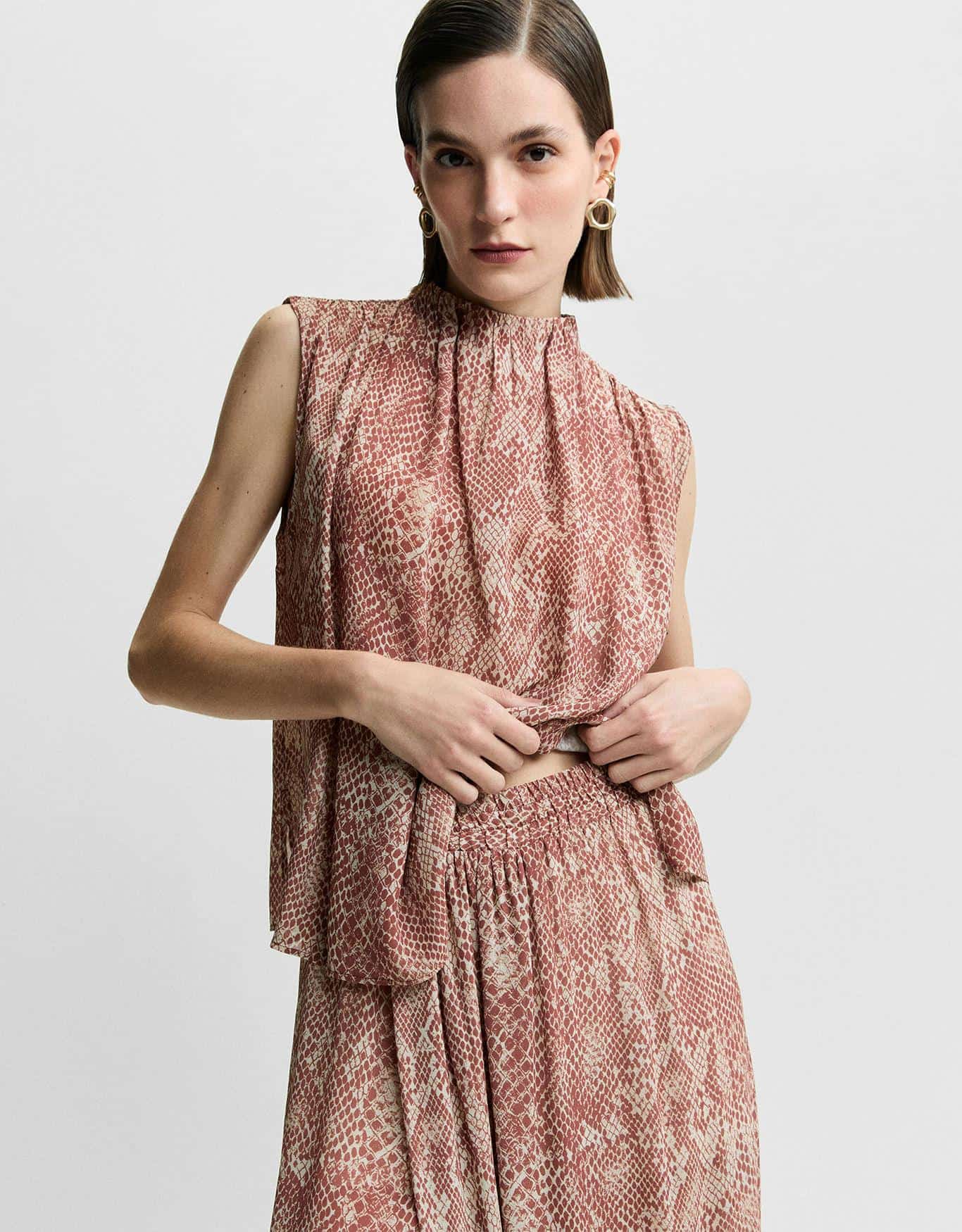 Blusa Cobra Ferrugem