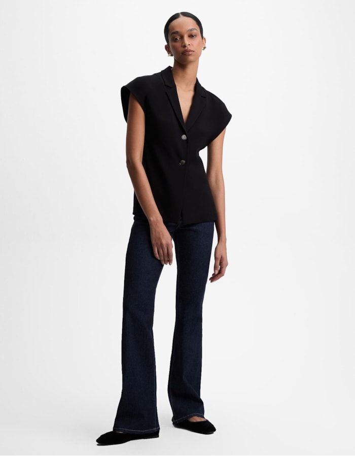 Blusa Colete Alfaiatada