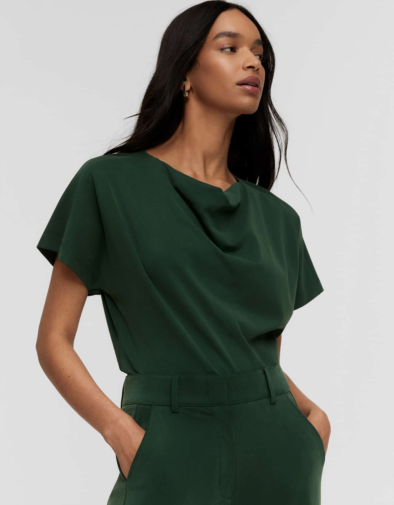 Blusa Decote Degage Soft Touch 360