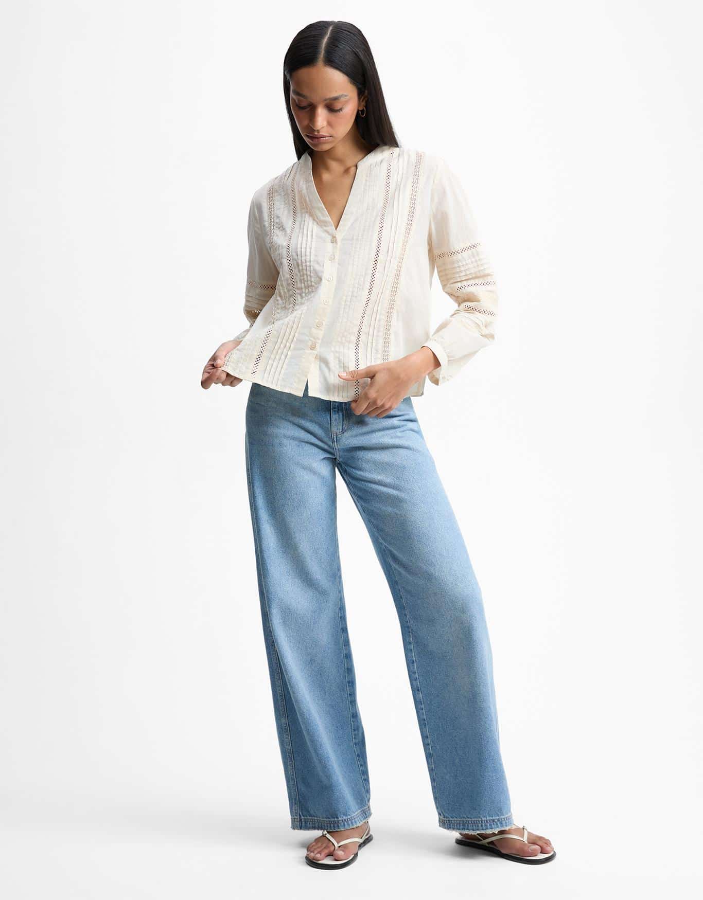 Blusa Detalhe Entremeio