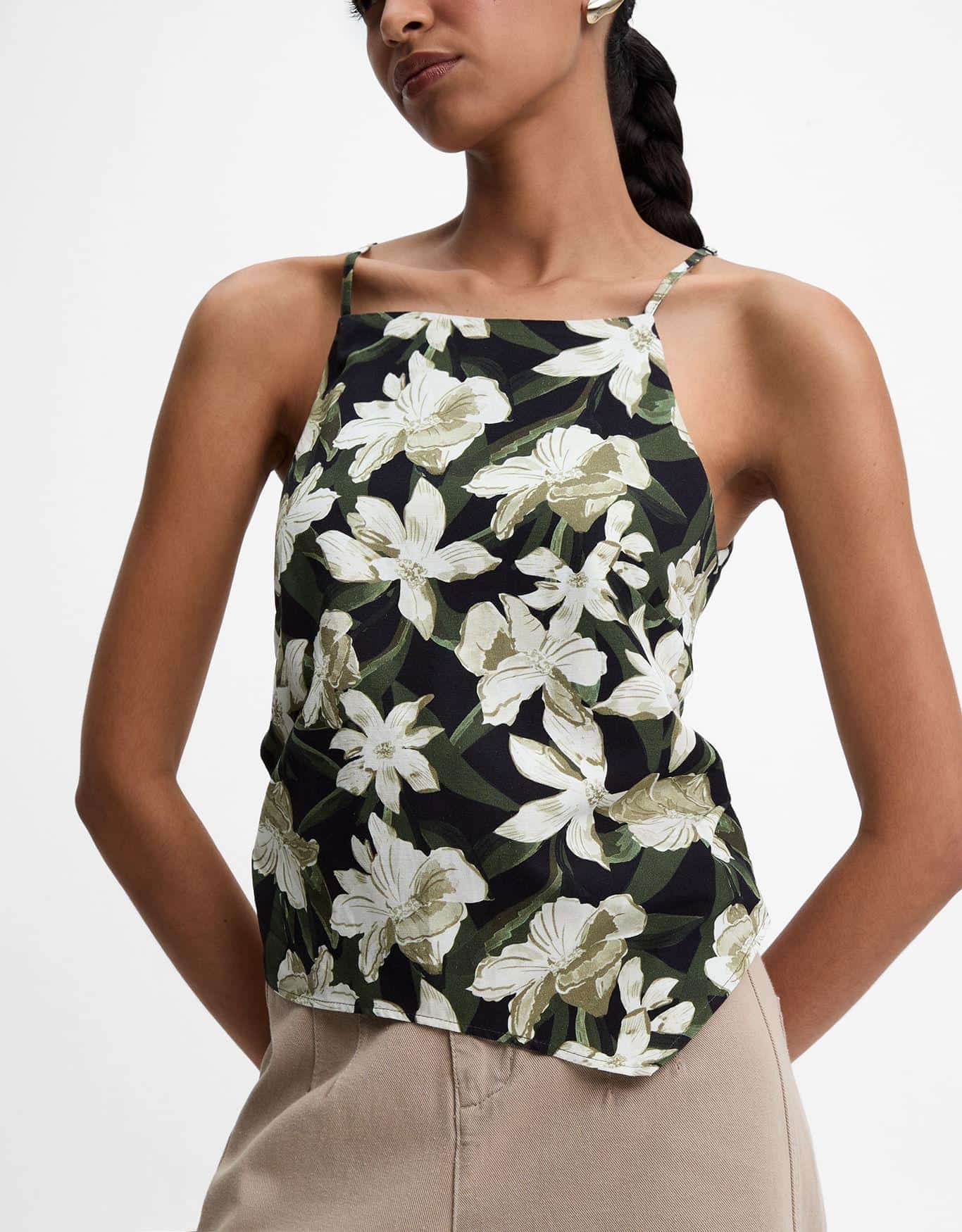Blusa Floral Botânico Pb