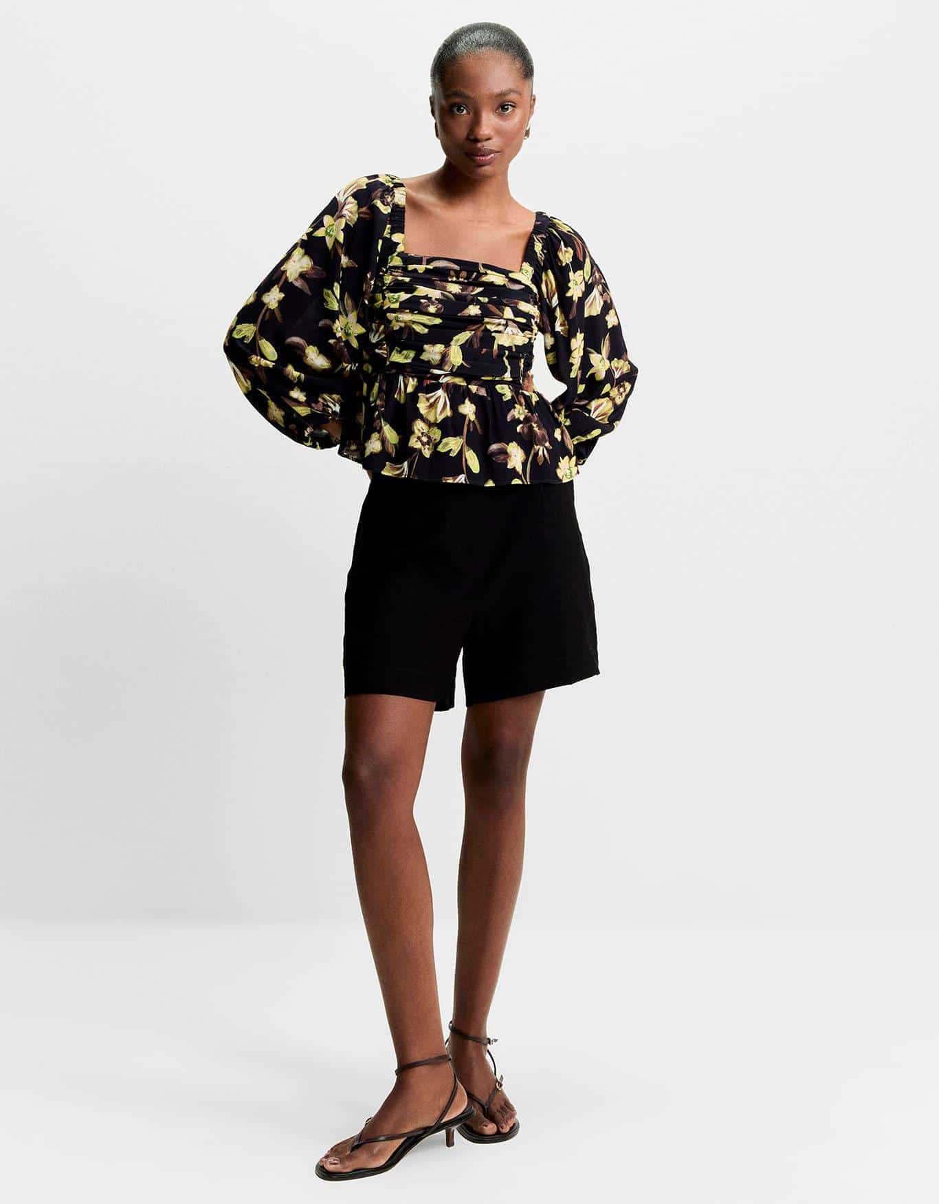 Blusa Floral Cacto