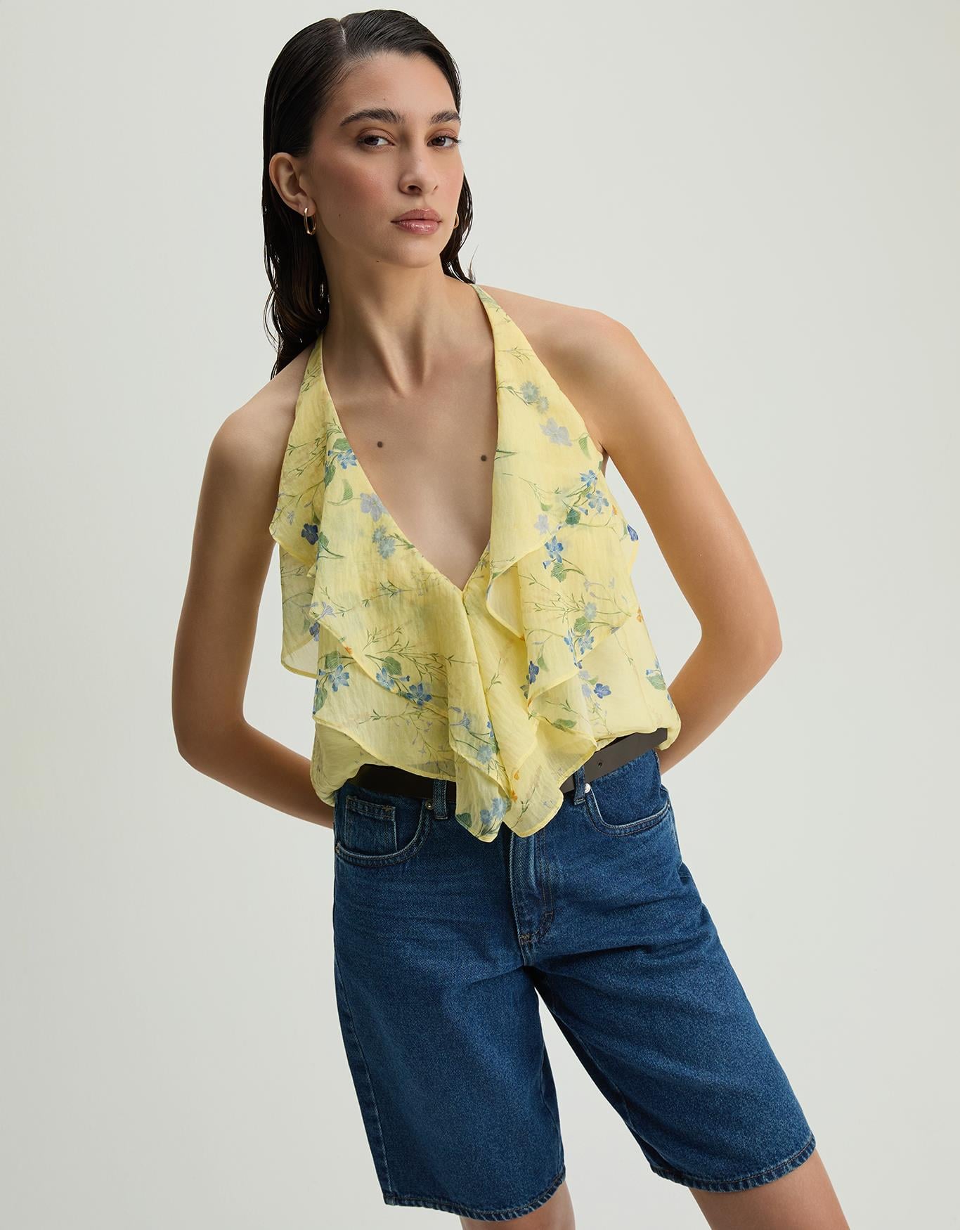 Blusa Floral Leve