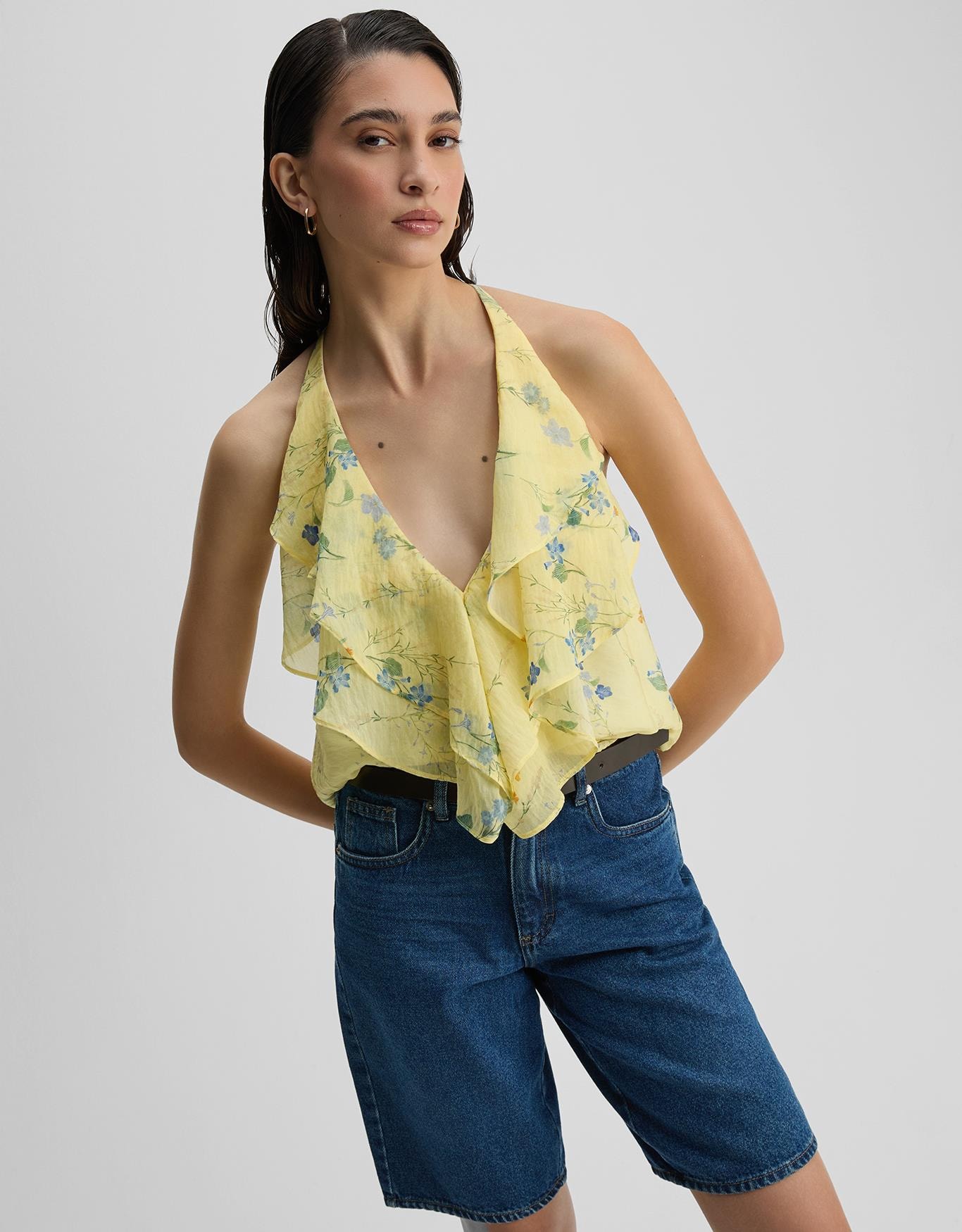 Blusa Floral Leve