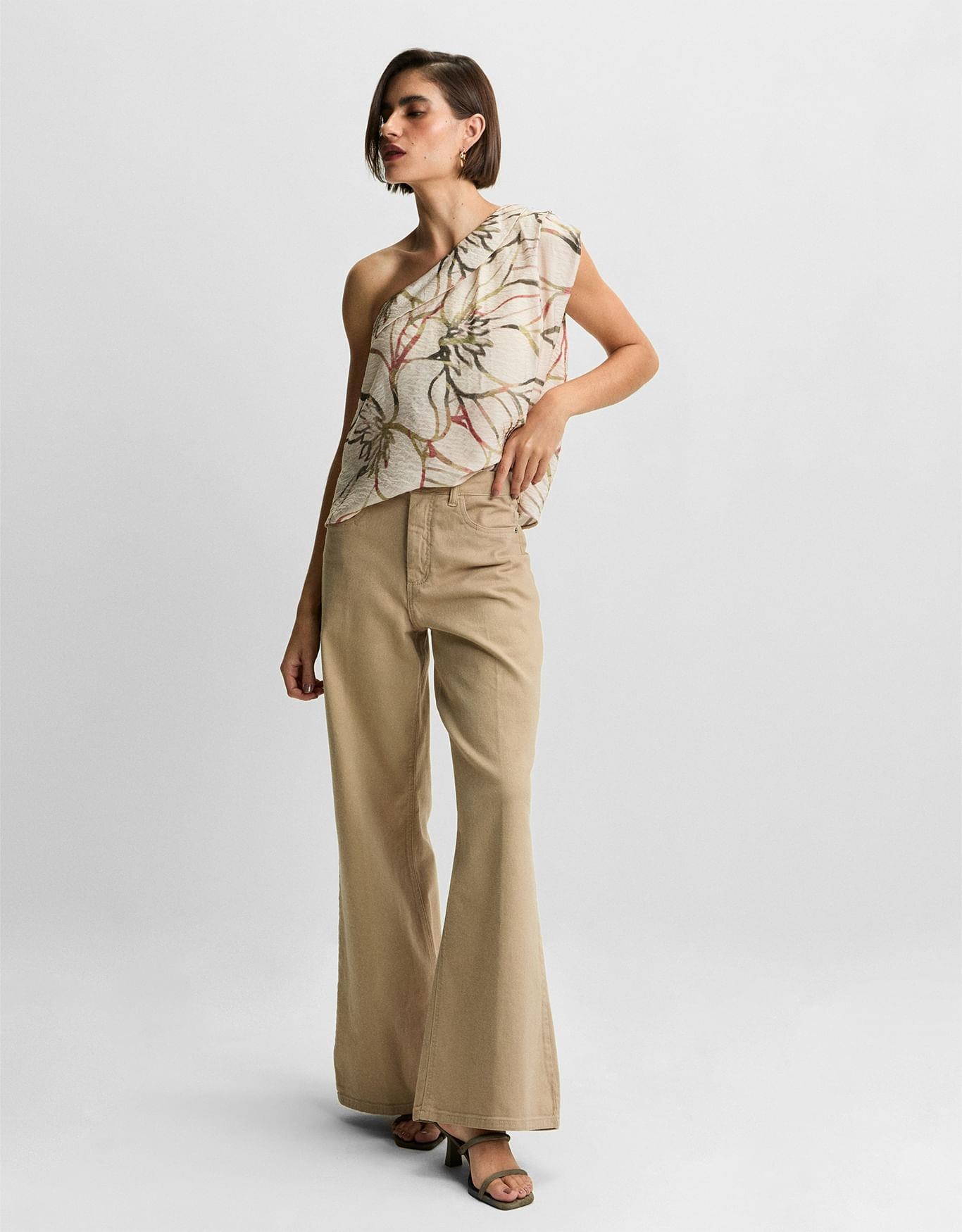 Blusa Floral Reflexos Off