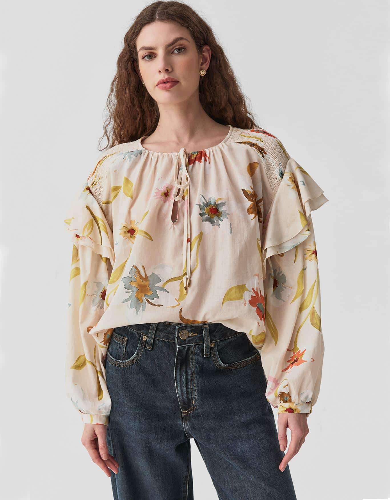 Blusa Floral Respiro