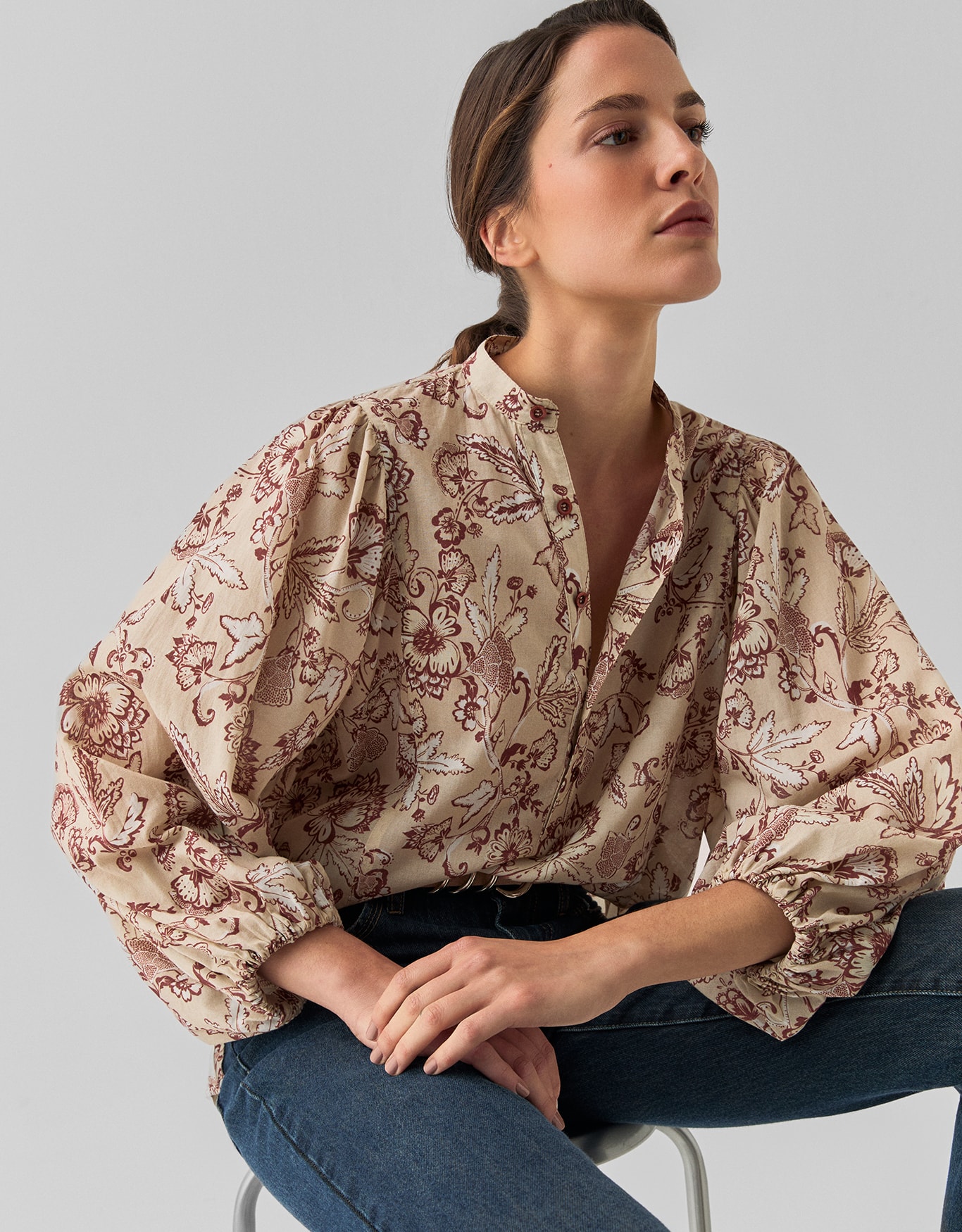 Blusa Floral Terra