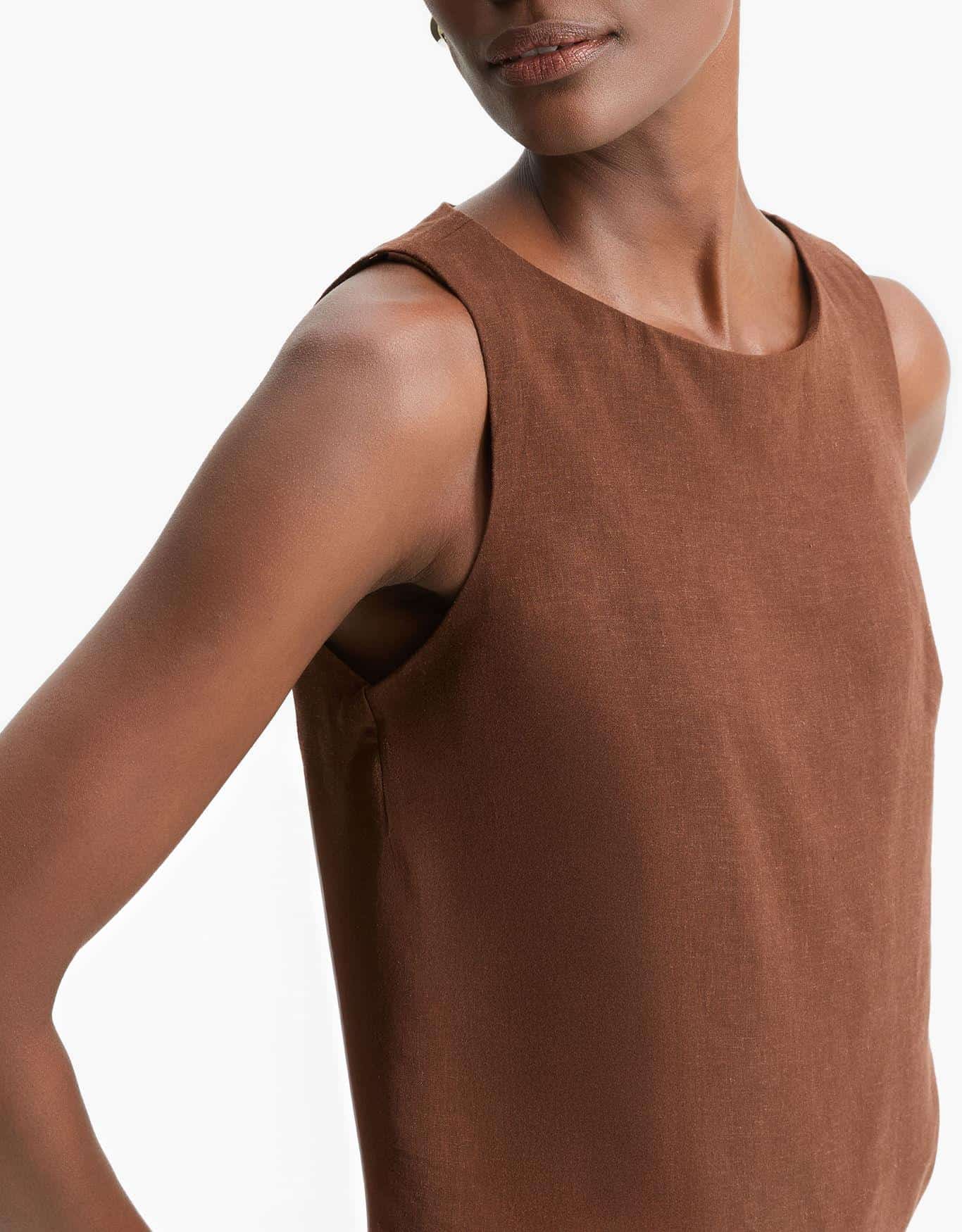 Blusa Fortaleza Chocolate