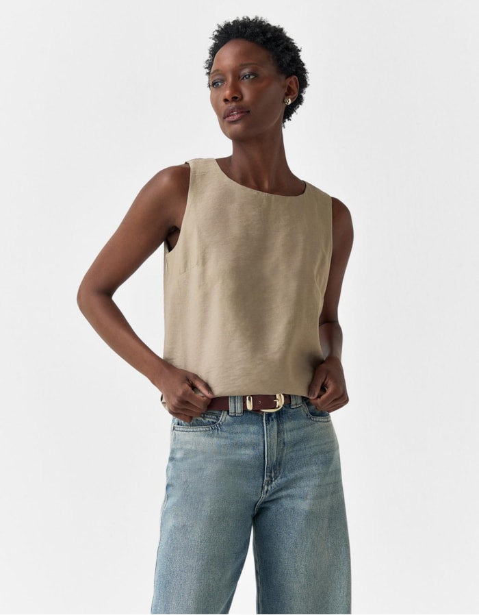 Shoulder — Blusa Fortaleza Fume