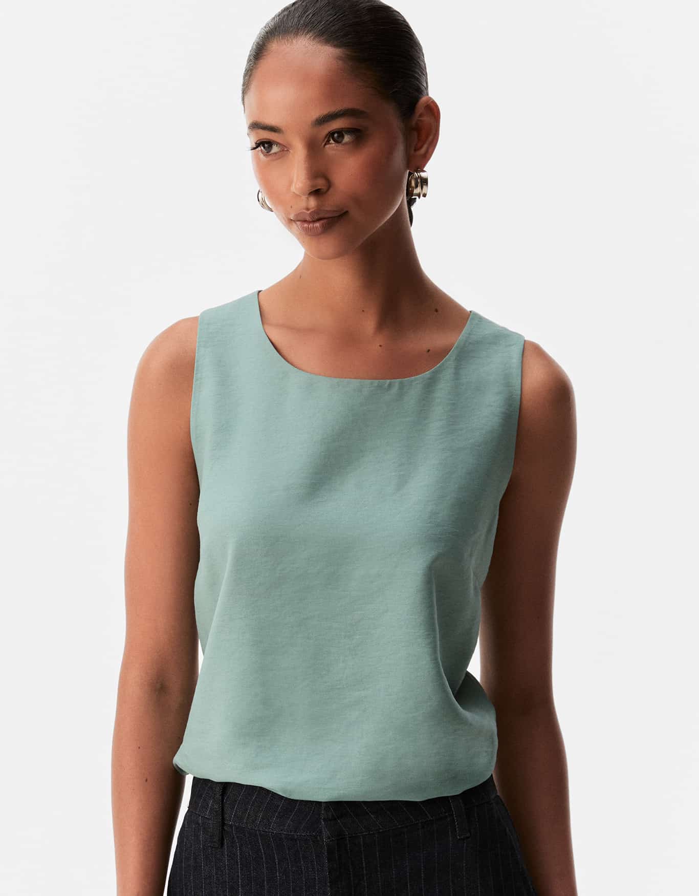 Blusa Fortaleza Verde Água